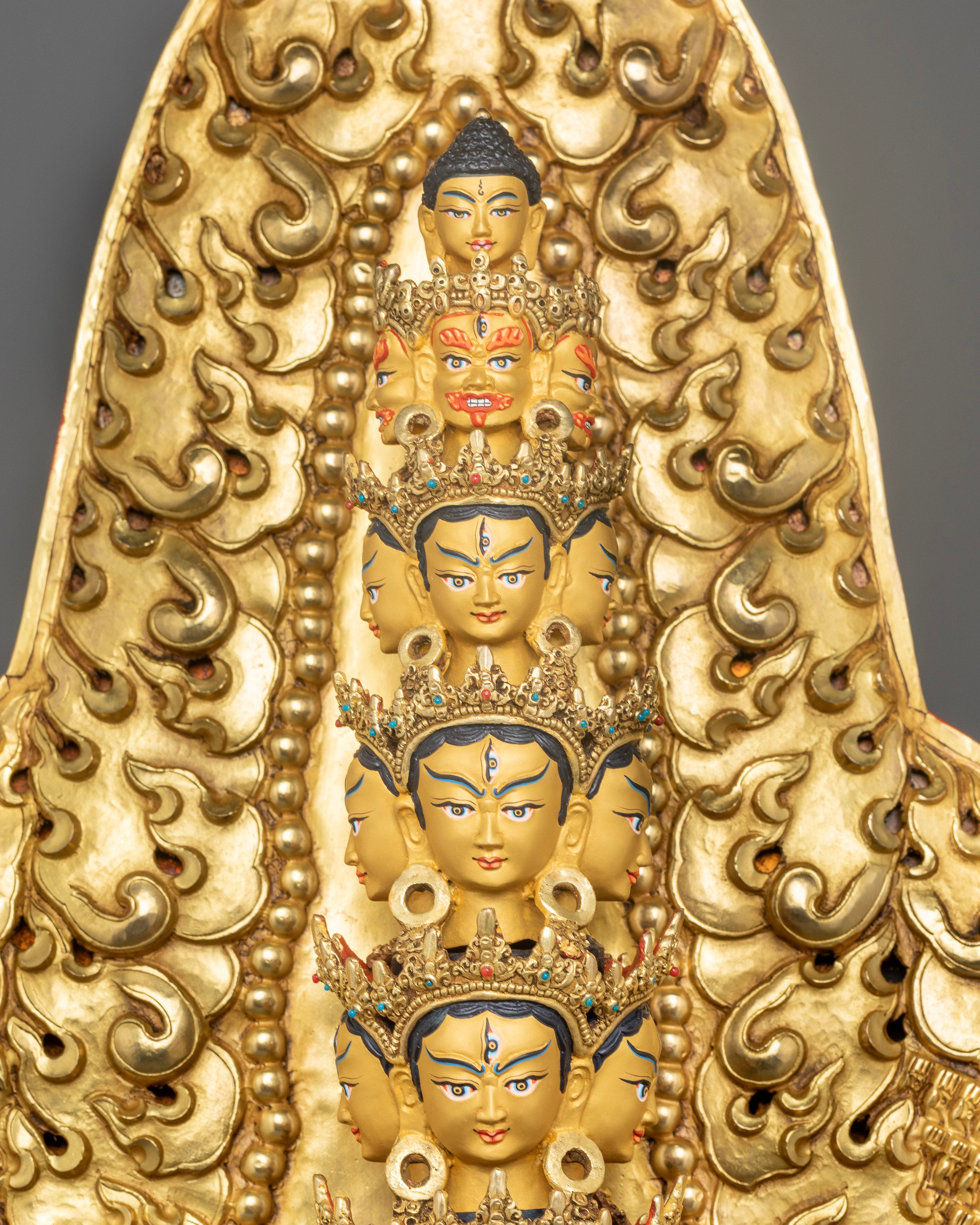 Dukar (White Umbrella) Statue - Protector of All Sentient Beings