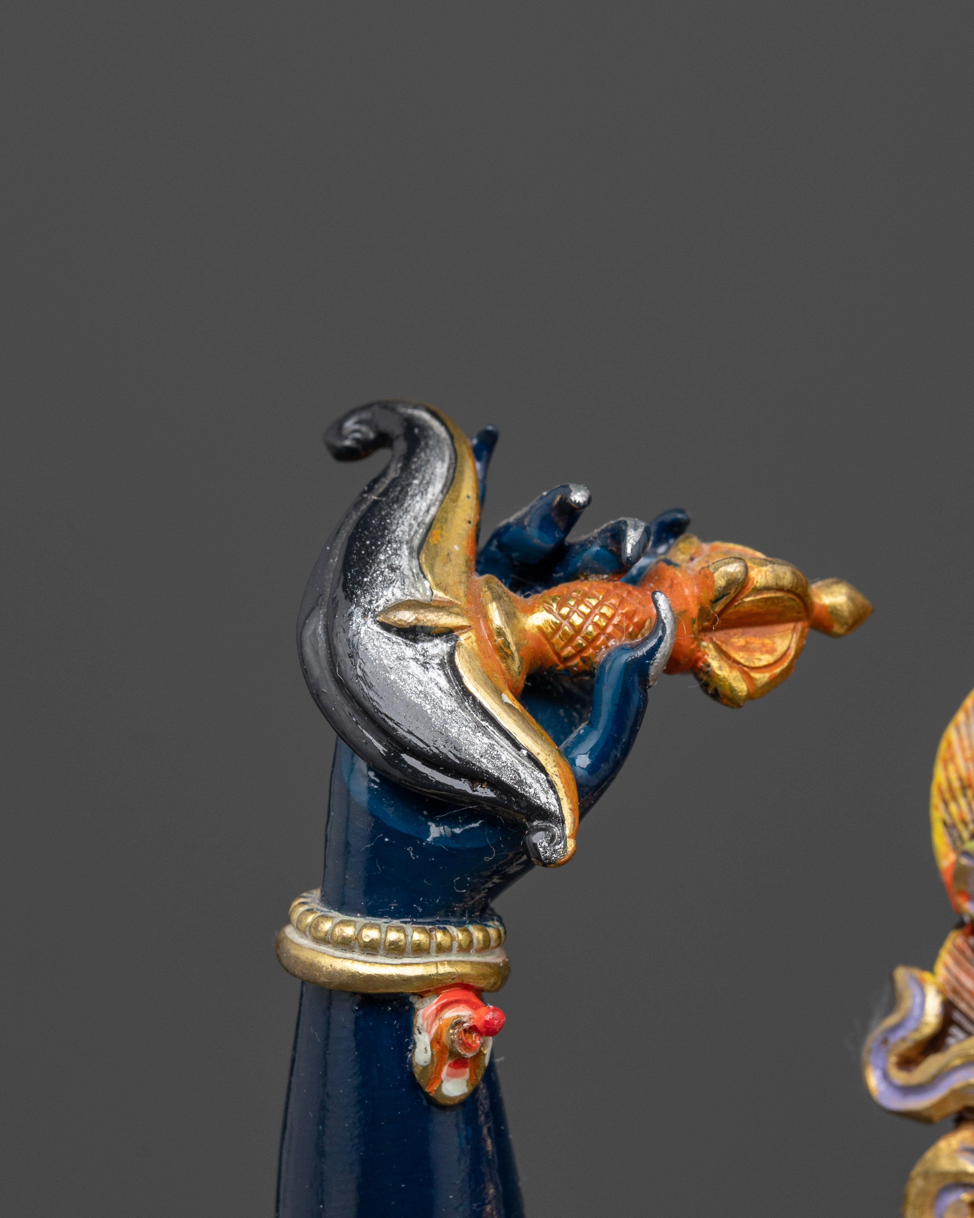 Royal Blue Troma Nagmo Sculpture