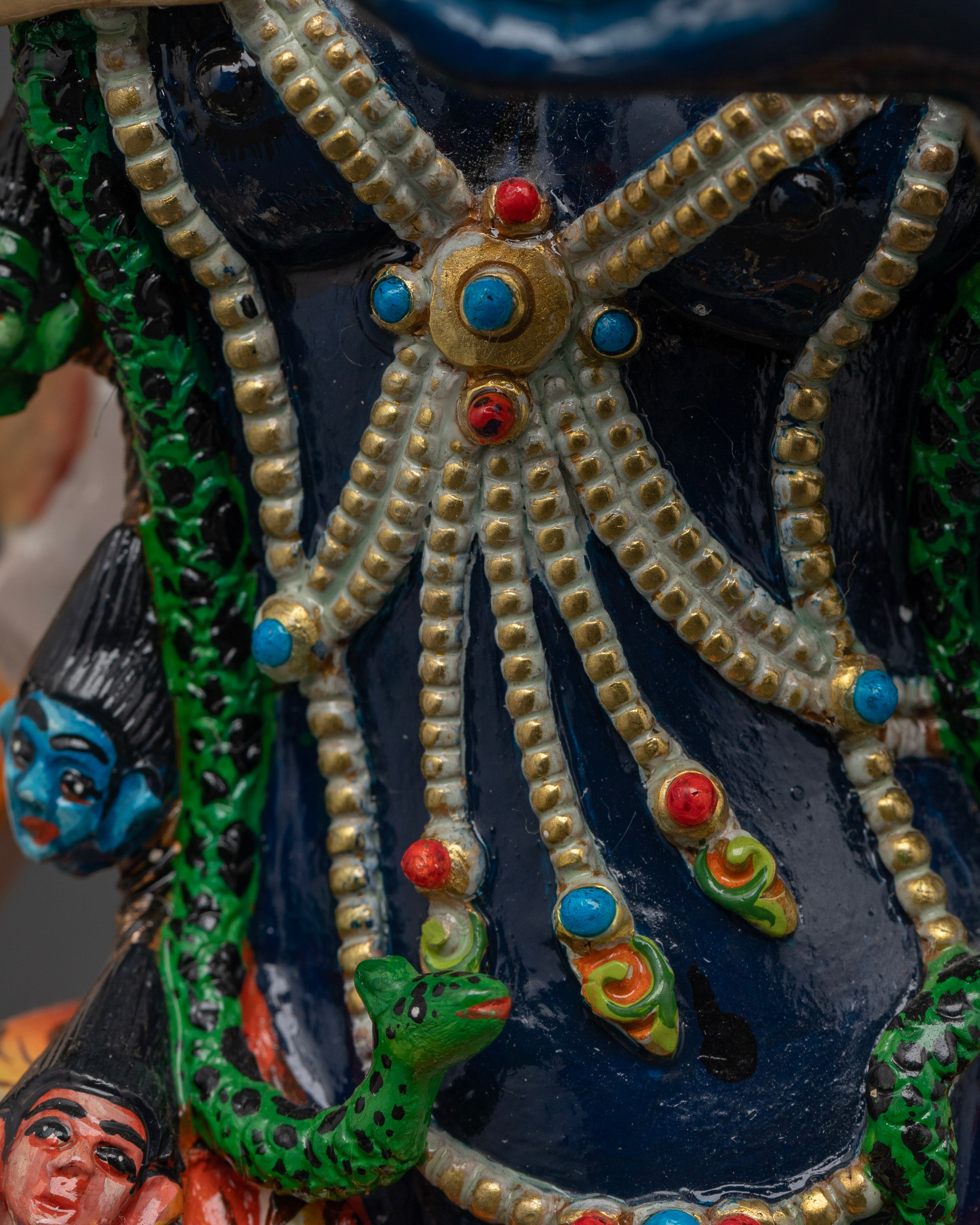 Royal Blue Troma Nagmo Sculpture