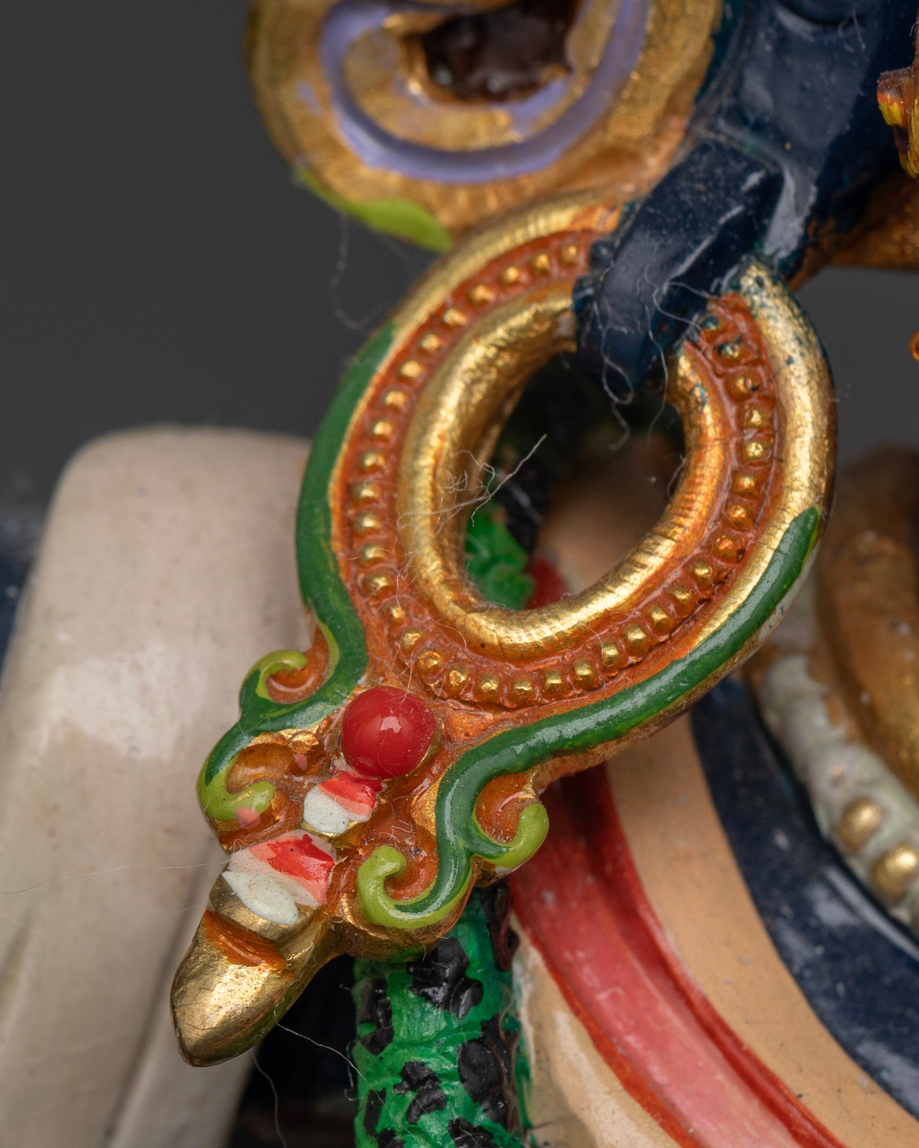 Royal Blue Troma Nagmo Sculpture