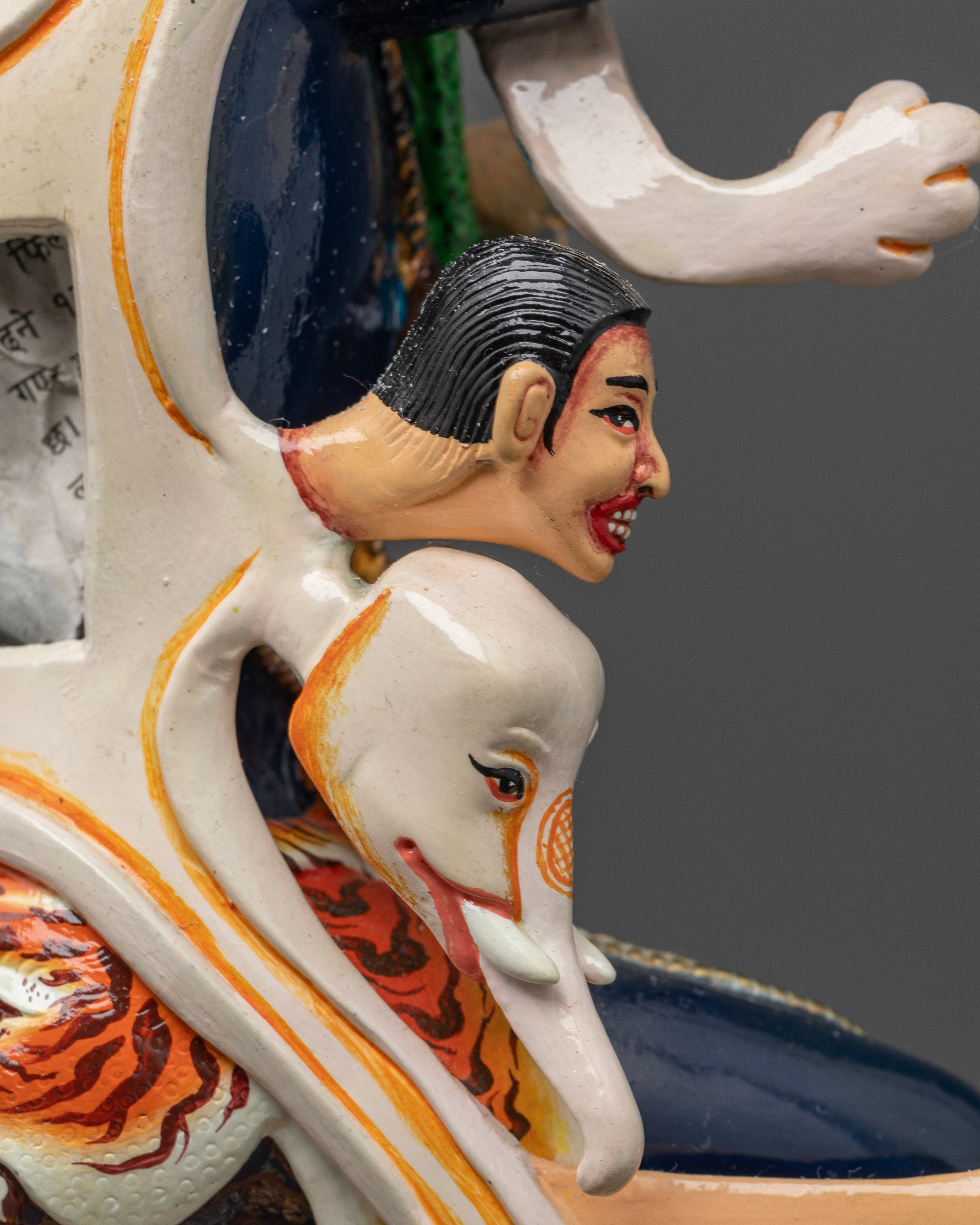Royal Blue Troma Nagmo Sculpture