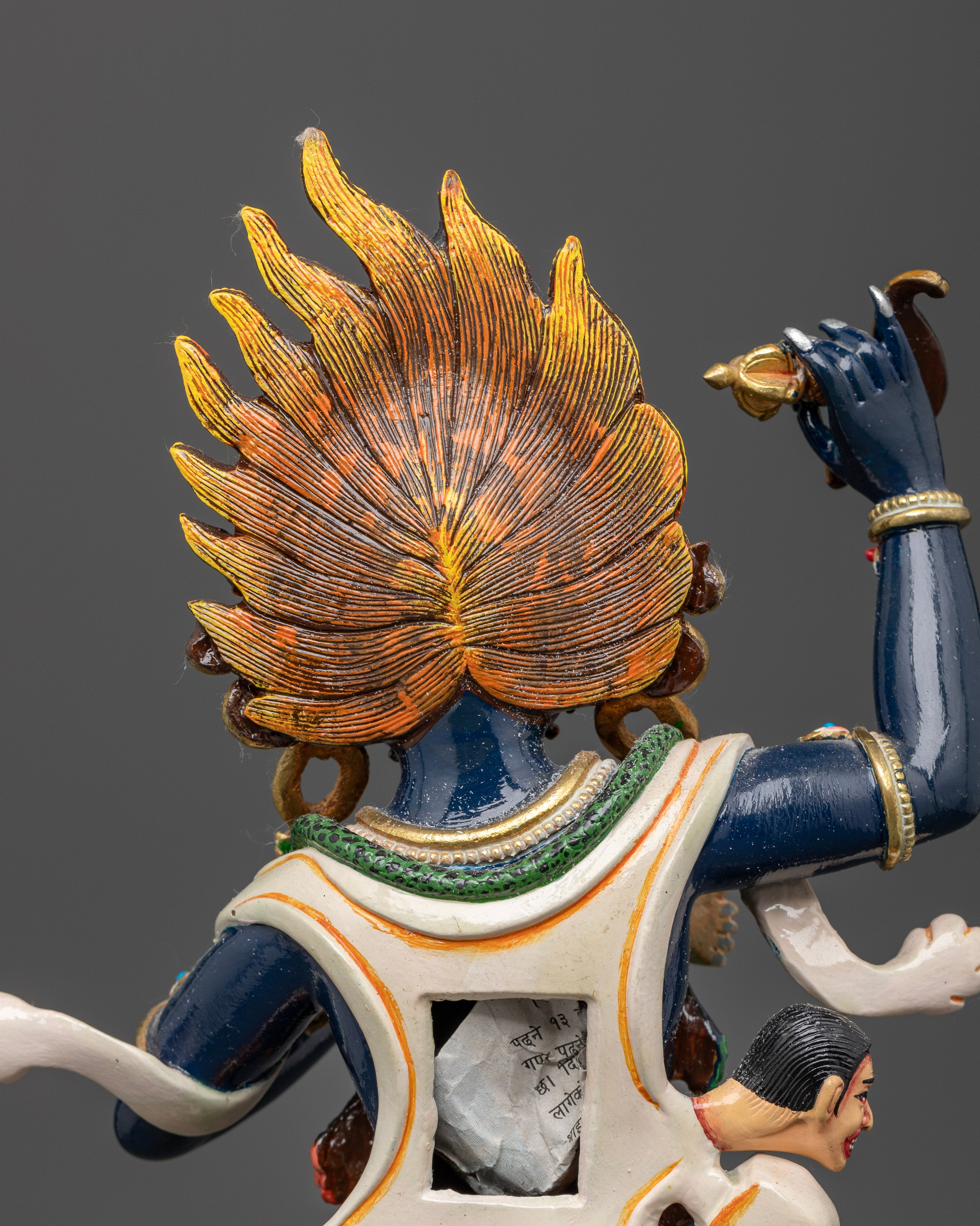 Royal Blue Troma Nagmo Sculpture