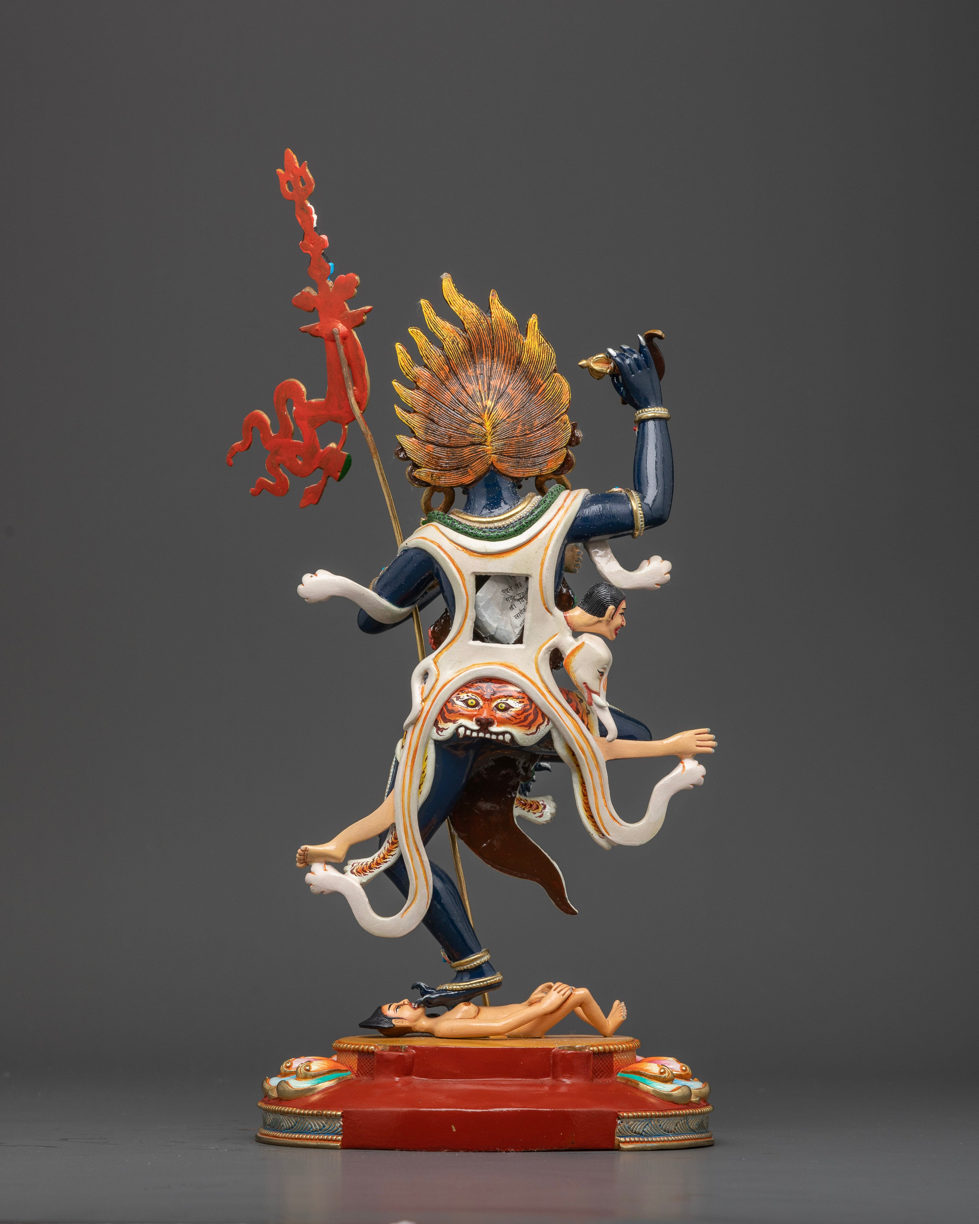 Royal Blue Troma Nagmo Sculpture