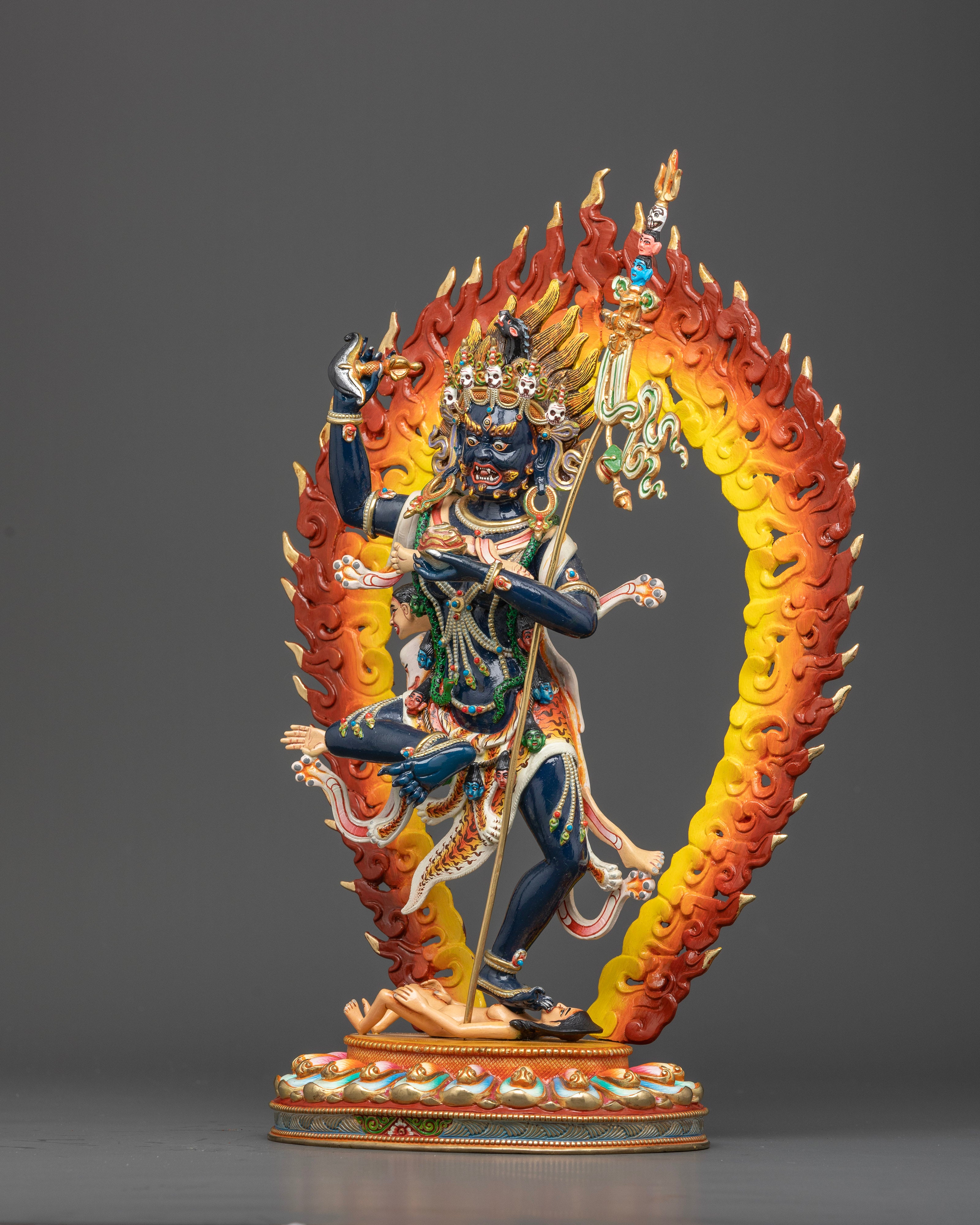 Royal Blue Troma Nagmo Sculpture