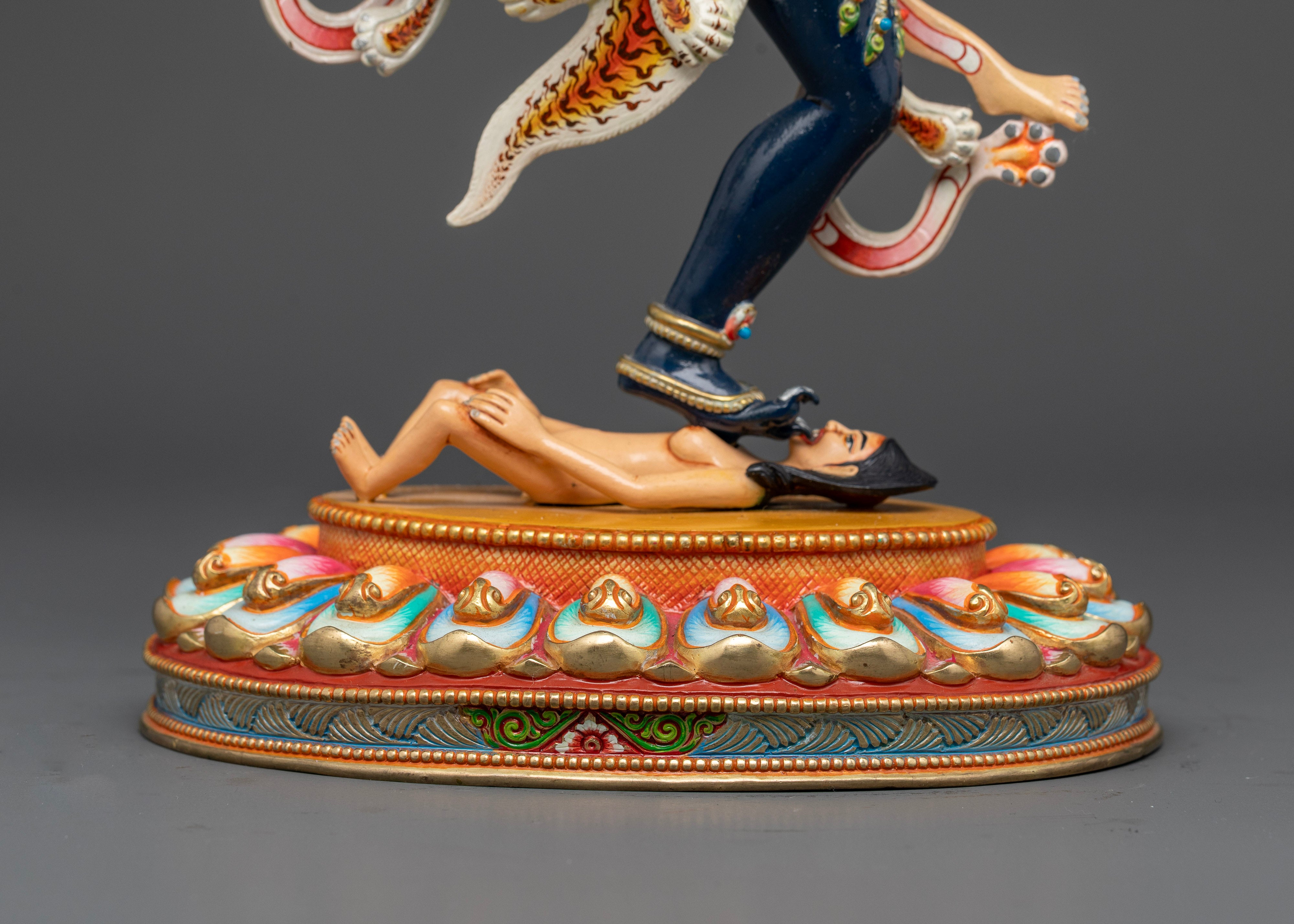 Royal Blue Troma Nagmo Sculpture