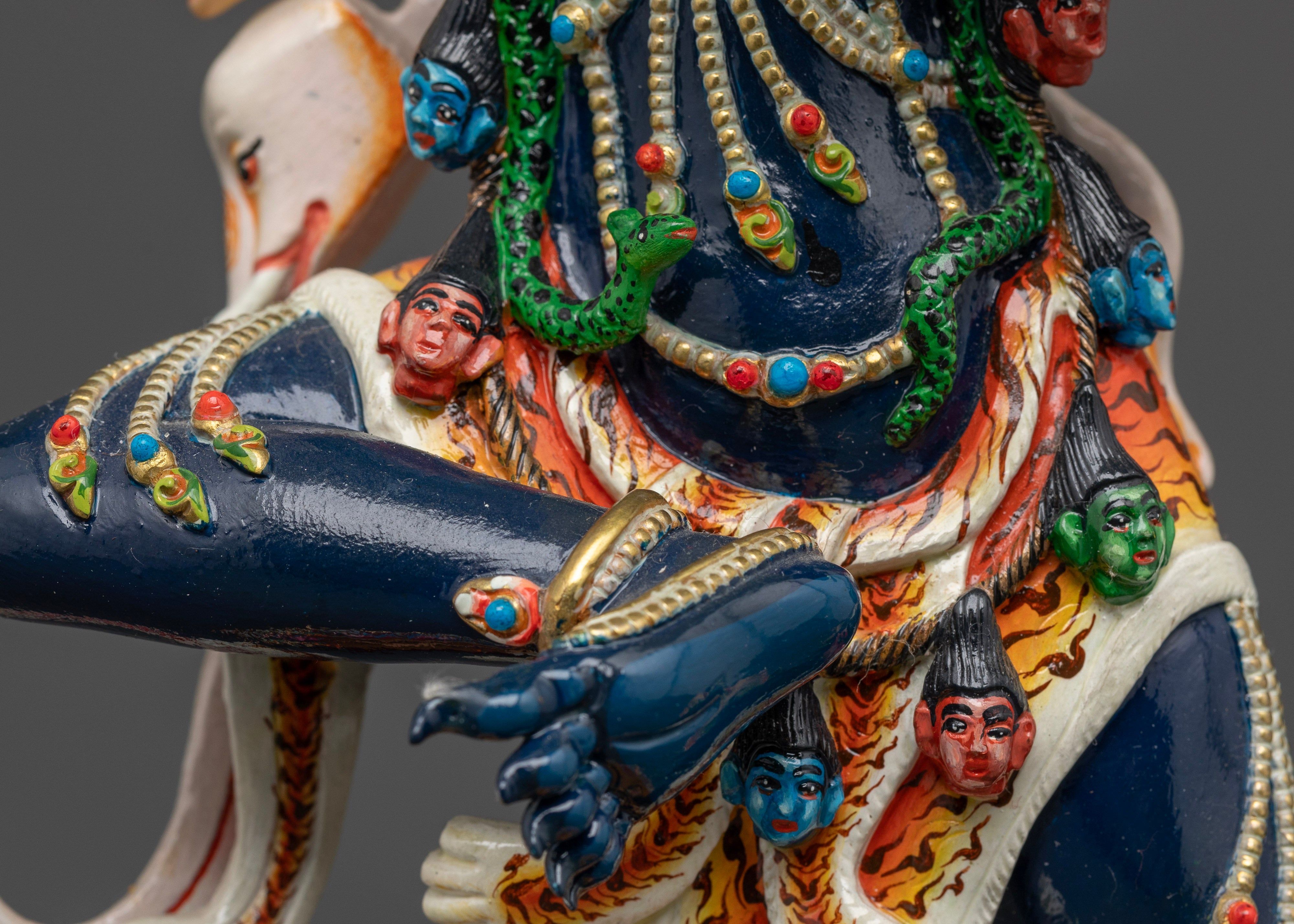 Royal Blue Troma Nagmo Sculpture