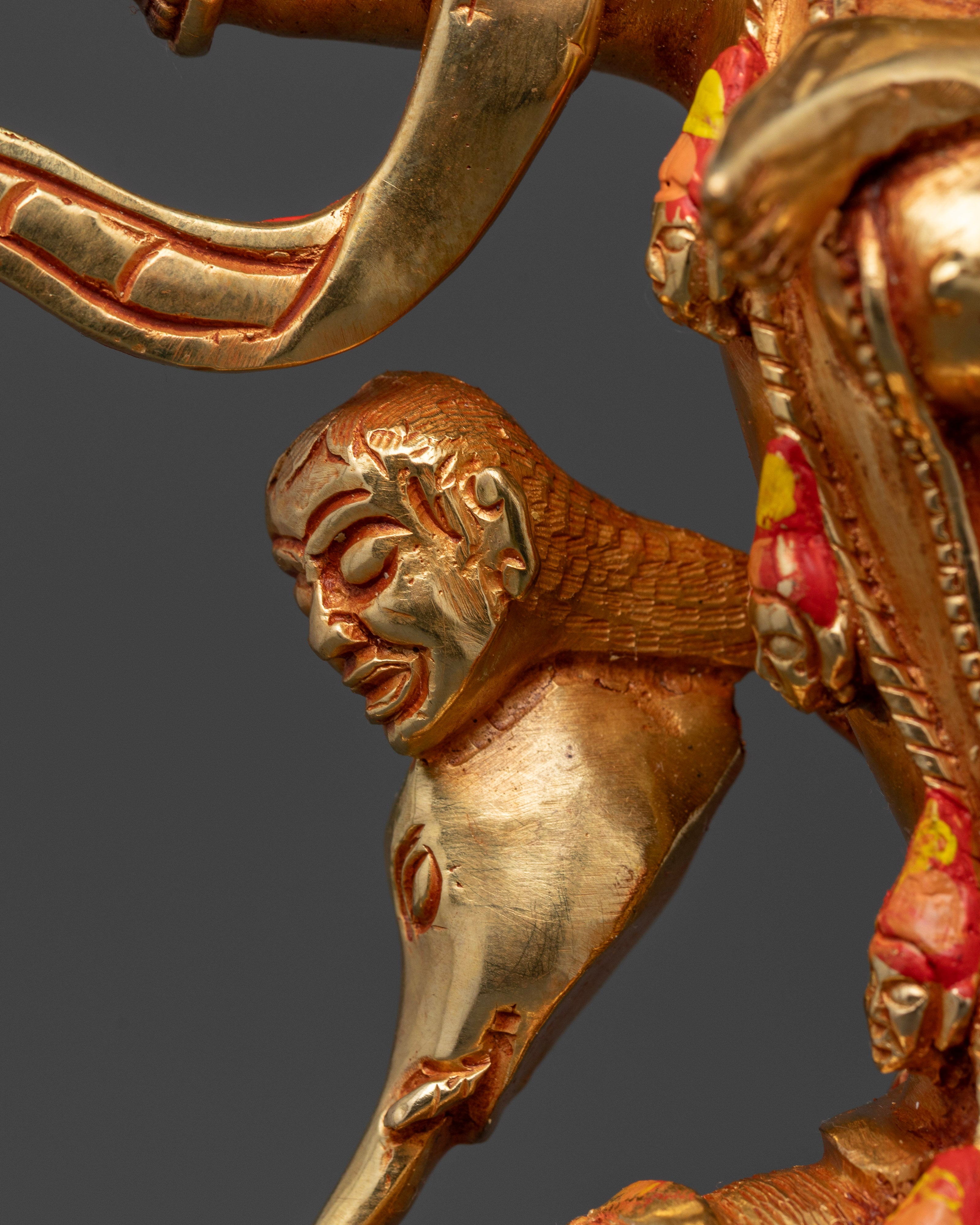 Troma Nagmo Statue | Wrathful Wisdom Goddess Buddhist Sculpture