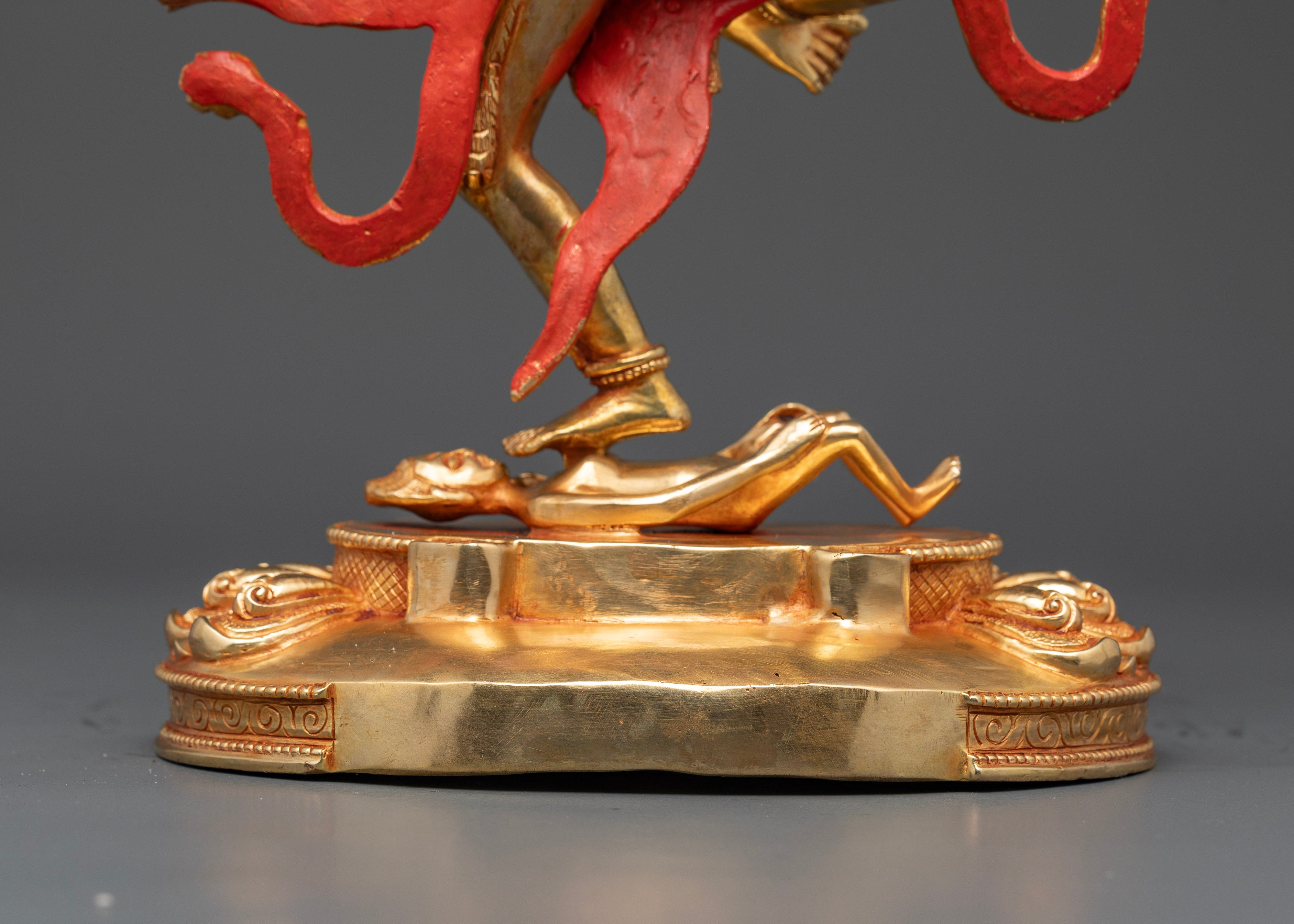 Troma Nagmo Statue | Wrathful Wisdom Goddess Buddhist Sculpture