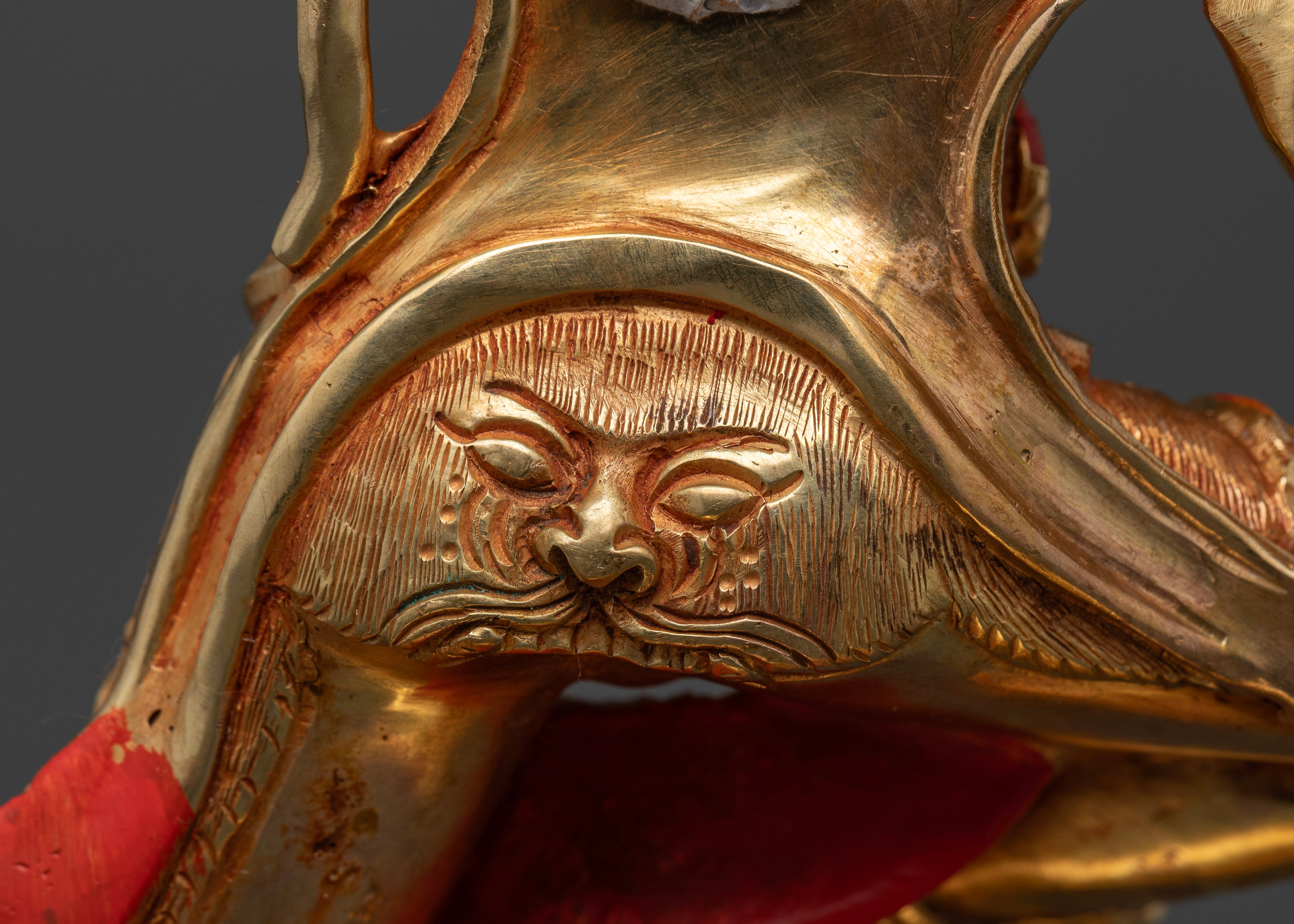 Troma Nagmo Statue | Wrathful Wisdom Goddess Buddhist Sculpture