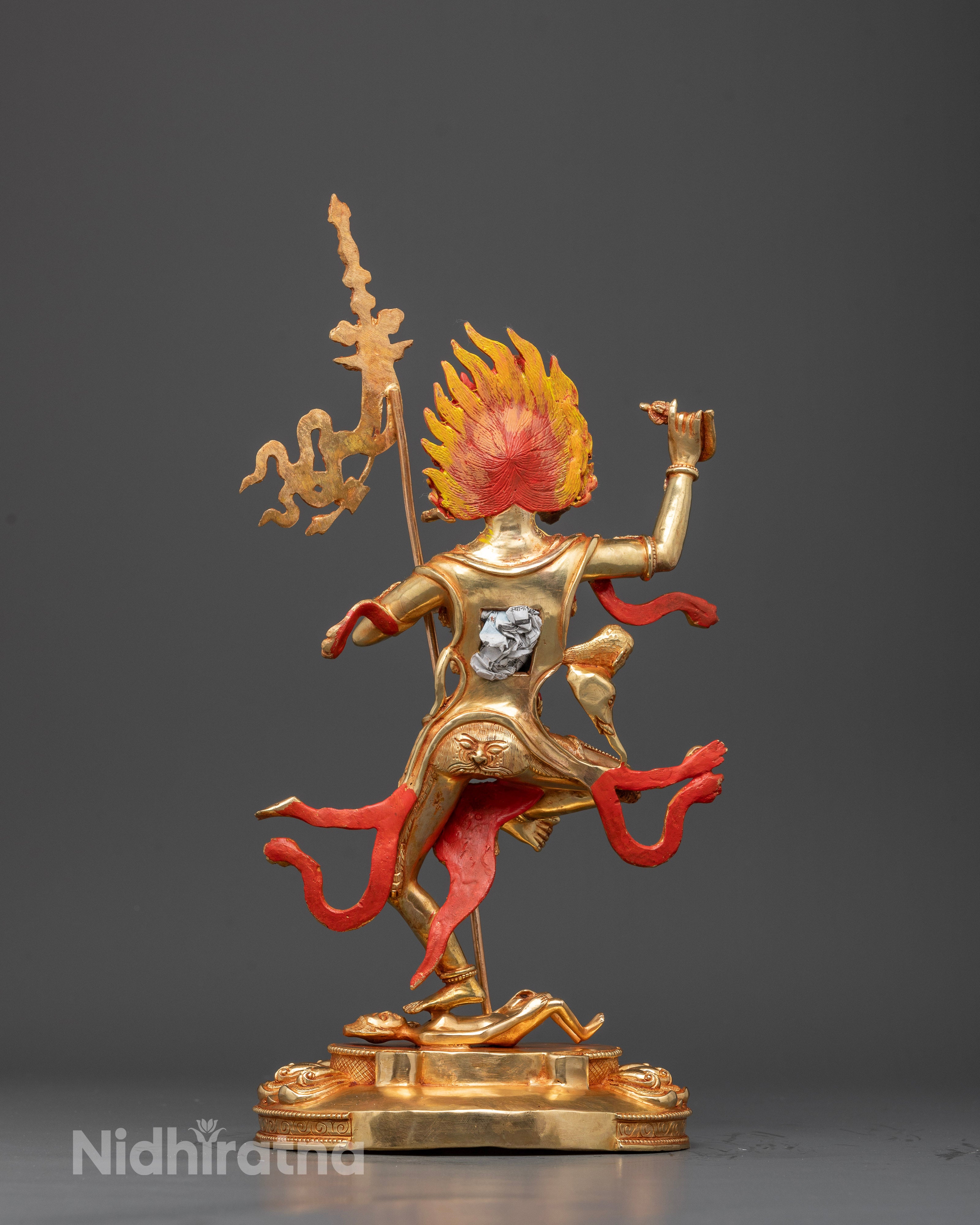 Troma Nagmo Statue | Wrathful Wisdom Goddess Buddhist Sculpture