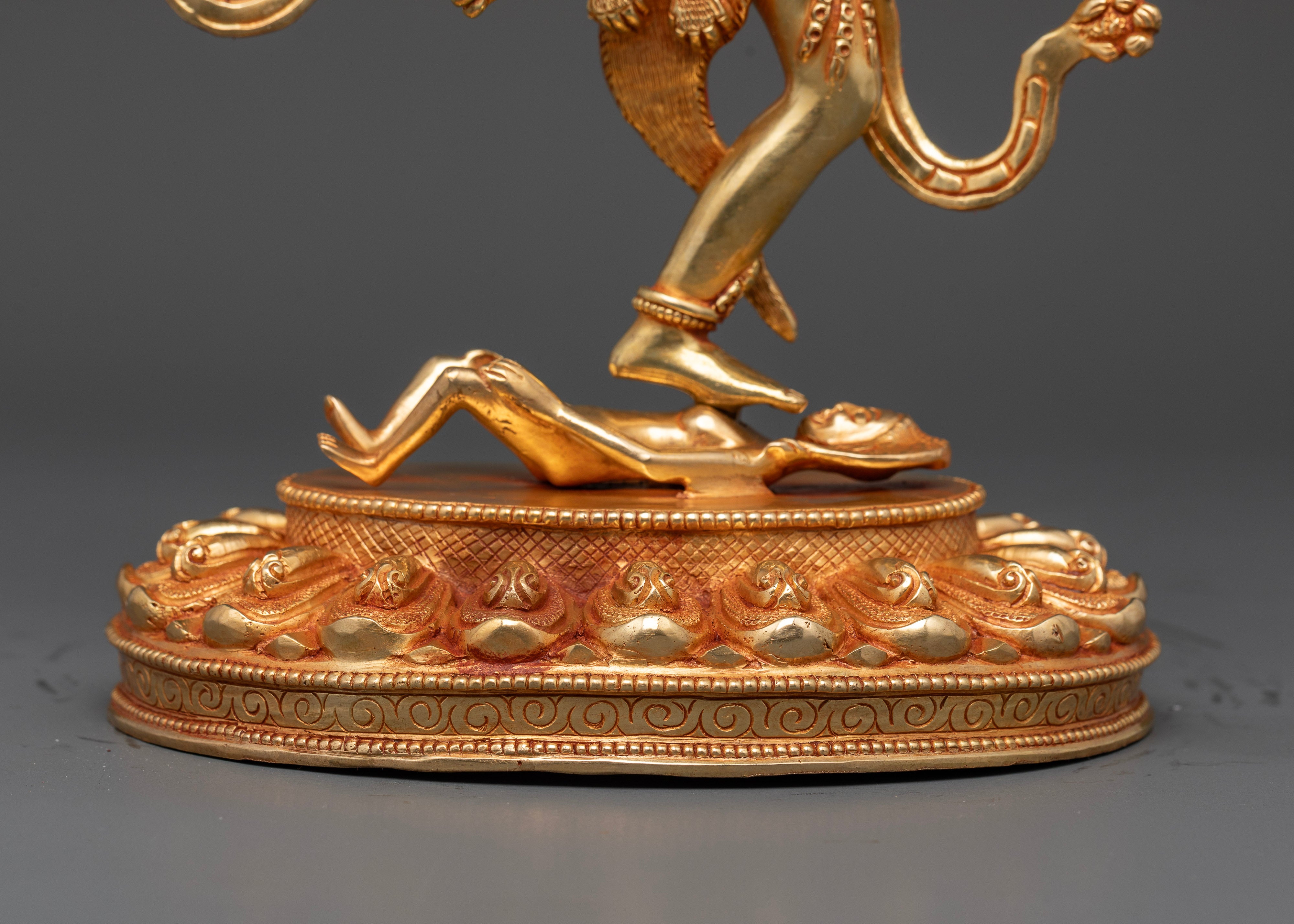 Troma Nagmo Statue | Wrathful Wisdom Goddess Buddhist Sculpture