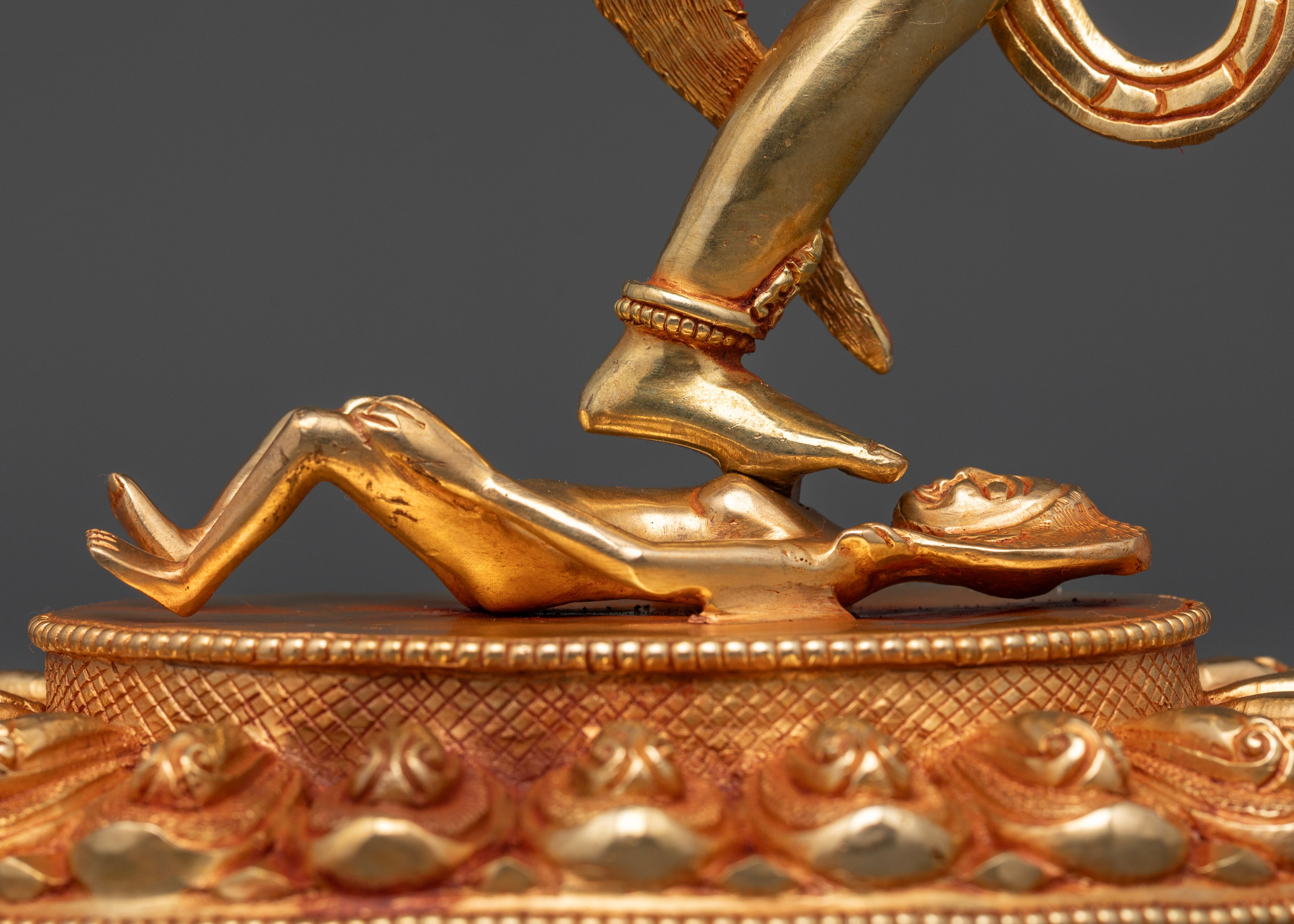 Troma Nagmo Statue | Wrathful Wisdom Goddess Buddhist Sculpture