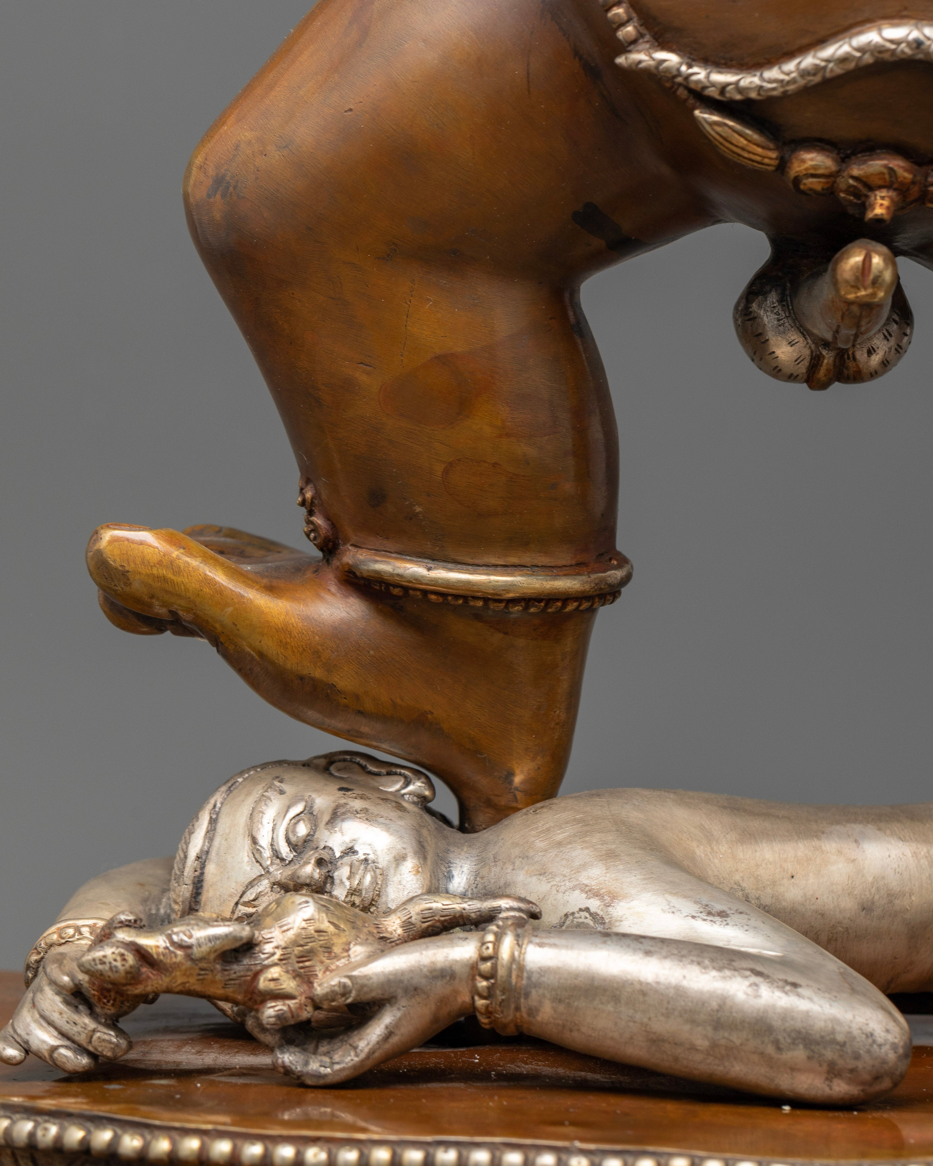 Black Dzambhala Statue: Enhance Wealth & Prosperity