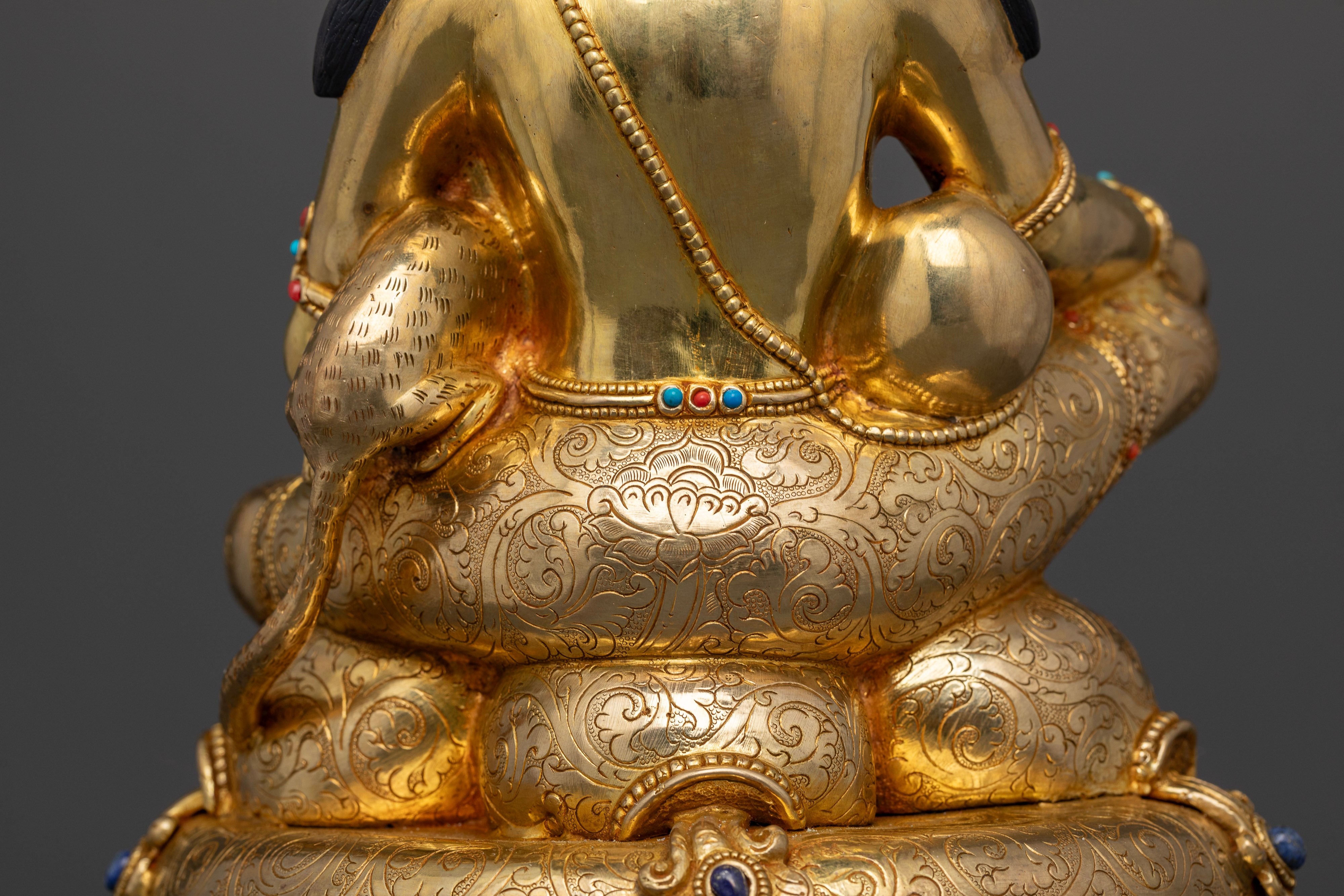 Jambhala Seated on a Throne: Wealth Deity