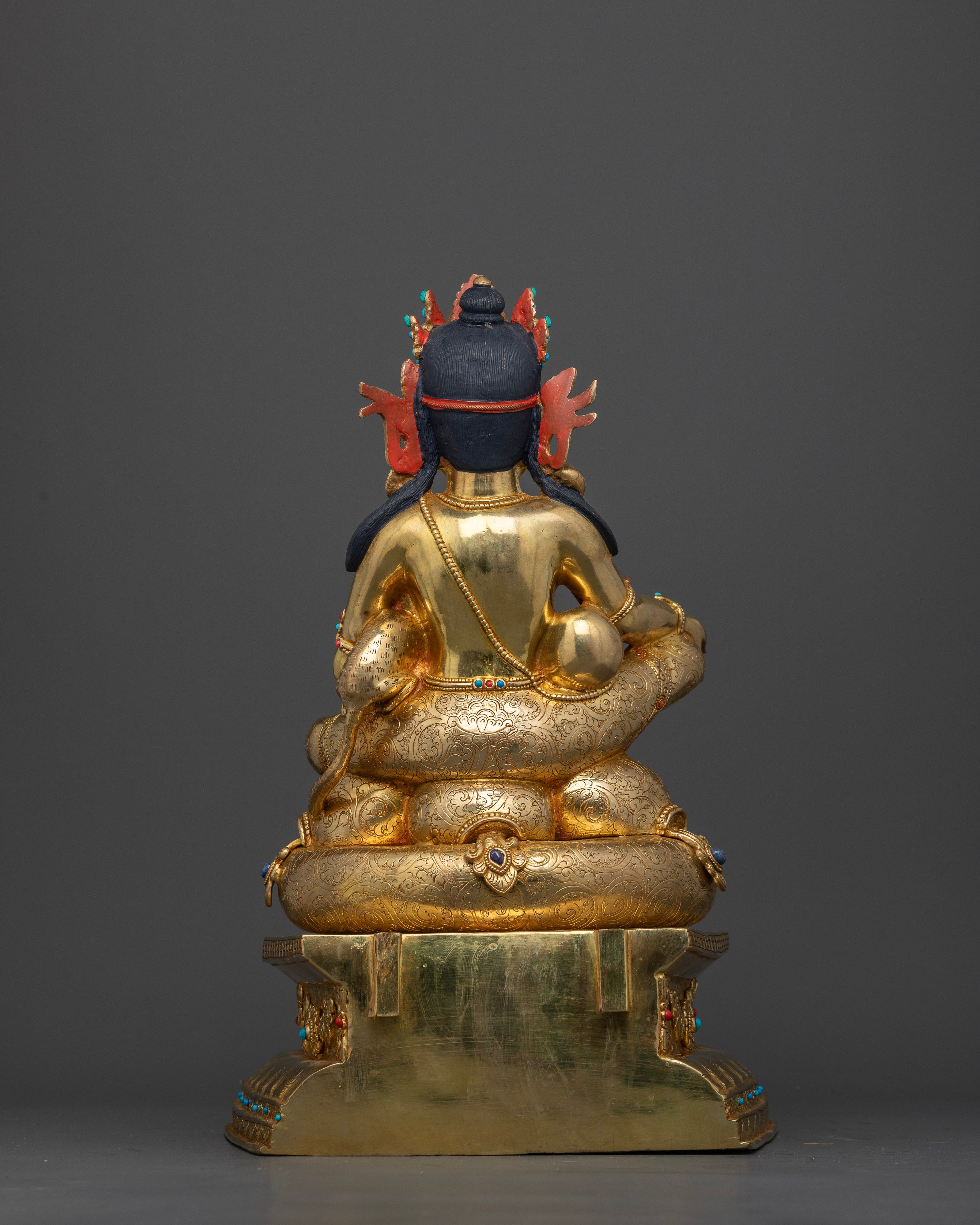 Jambhala Seated on a Throne: Wealth Deity