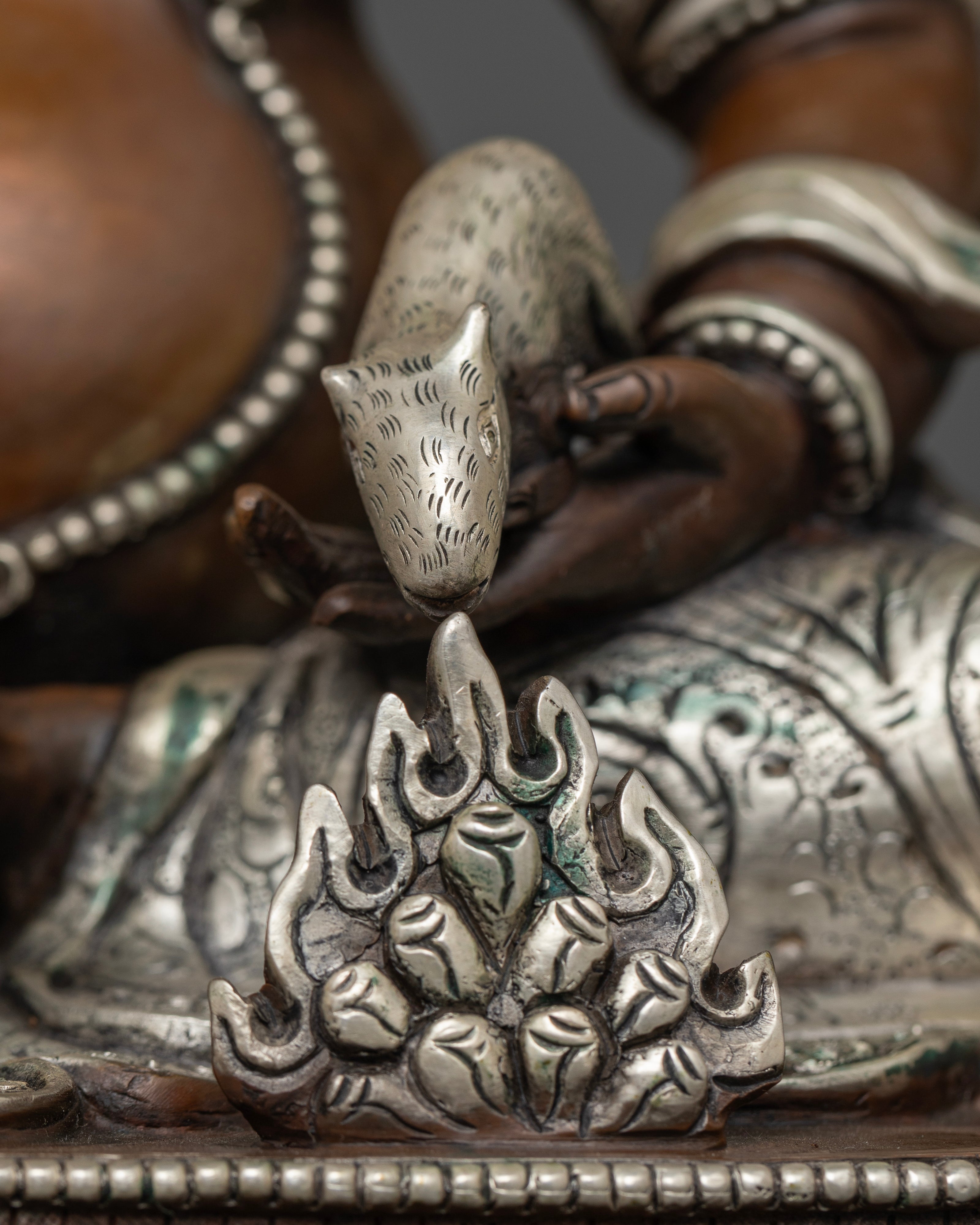 Oxidized Jambhala: The Divine Emissary of Good Fortune