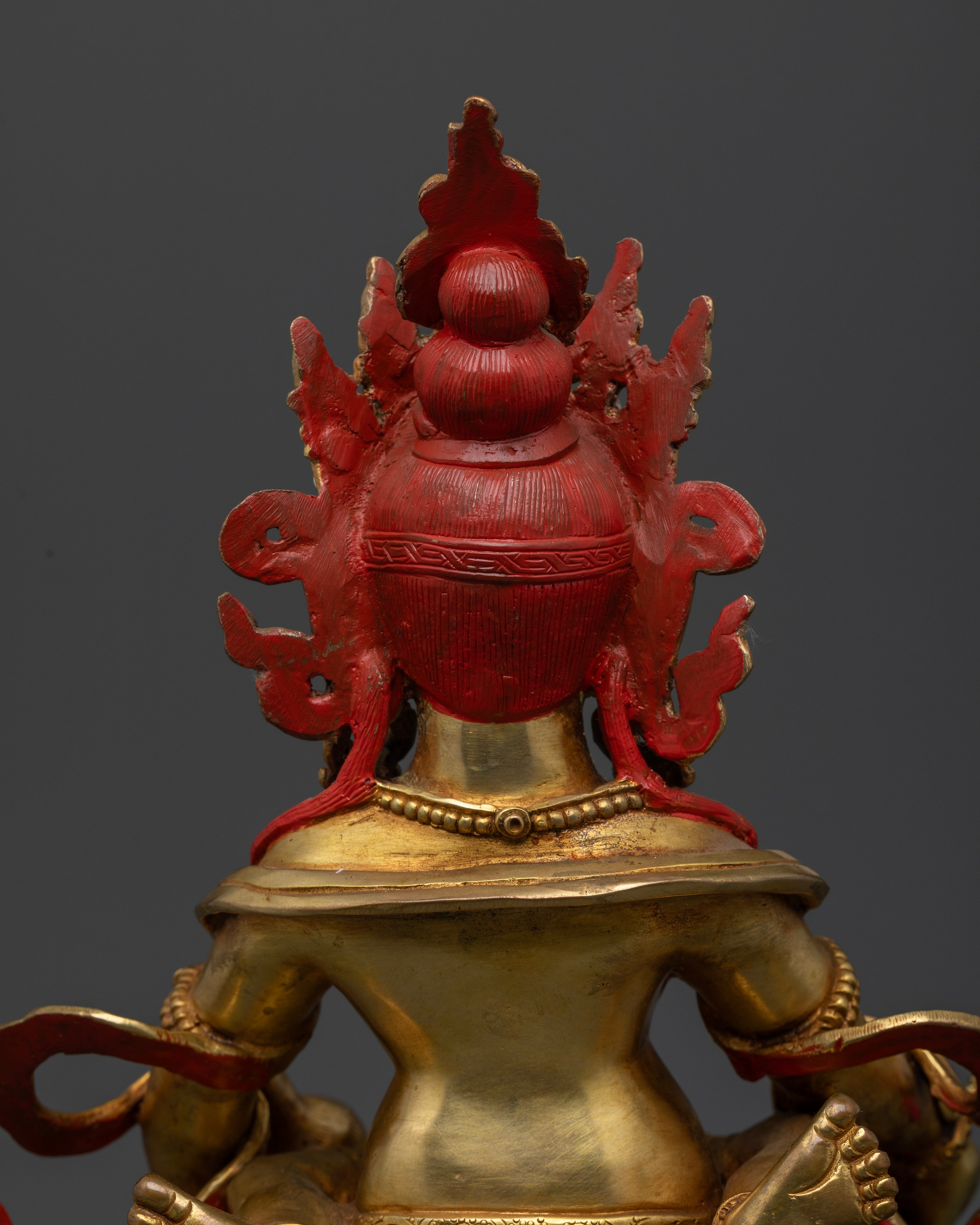 Jambhala with Consort: The Enlightened Steward of Prosperity