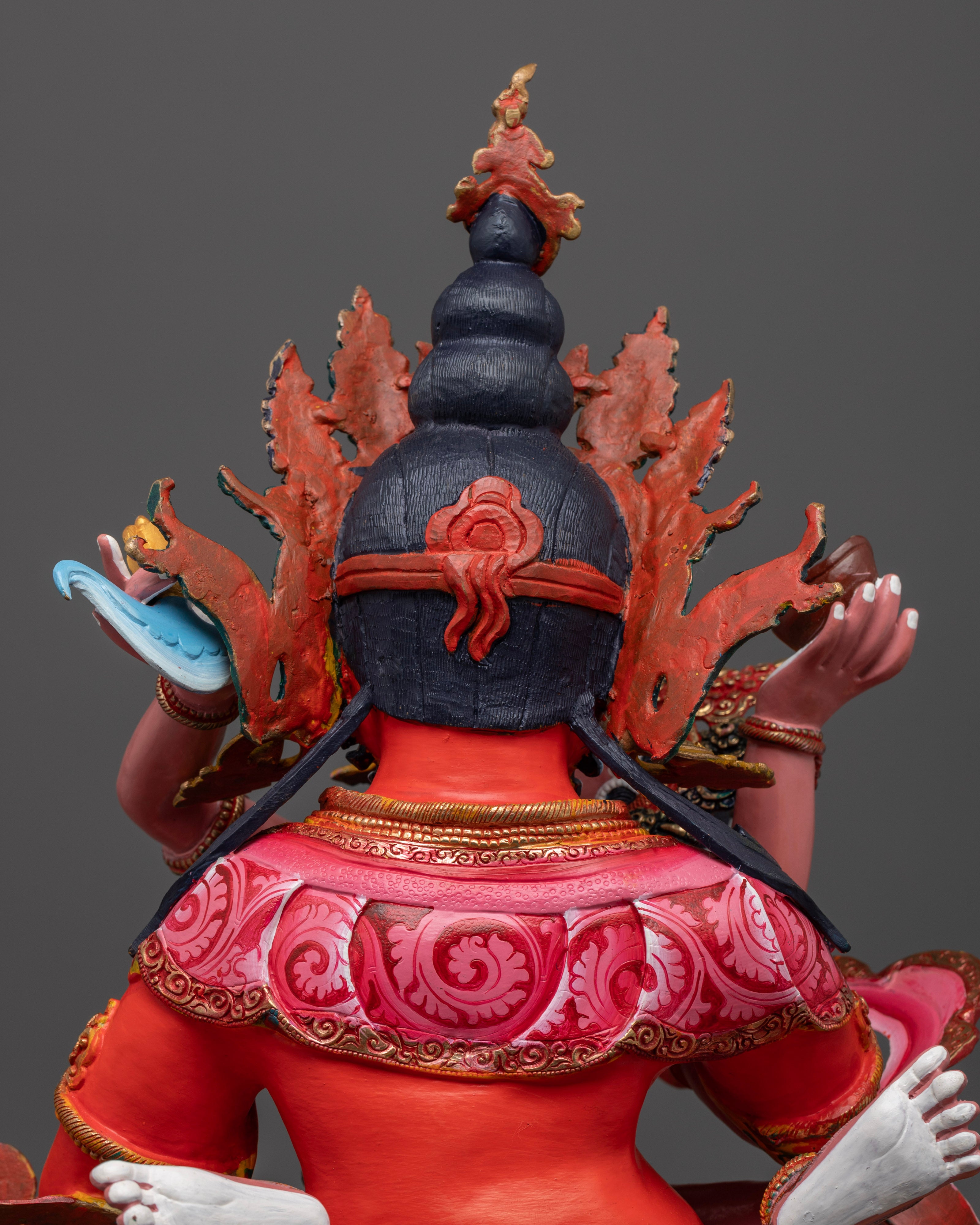 Red Dzambhala Statues: Bring Prosperity to Your Space