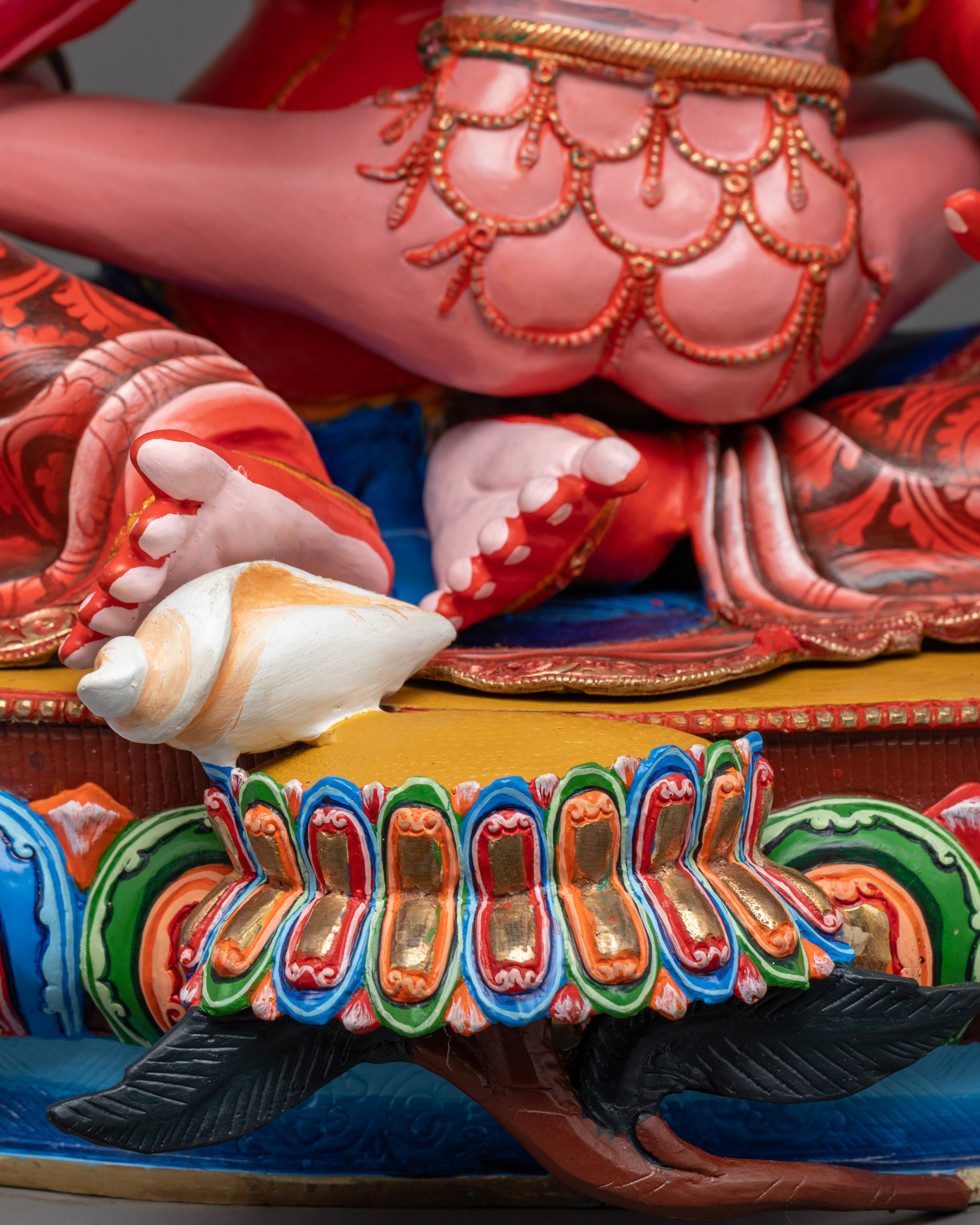 Red Dzambhala Statues: Bring Prosperity to Your Space