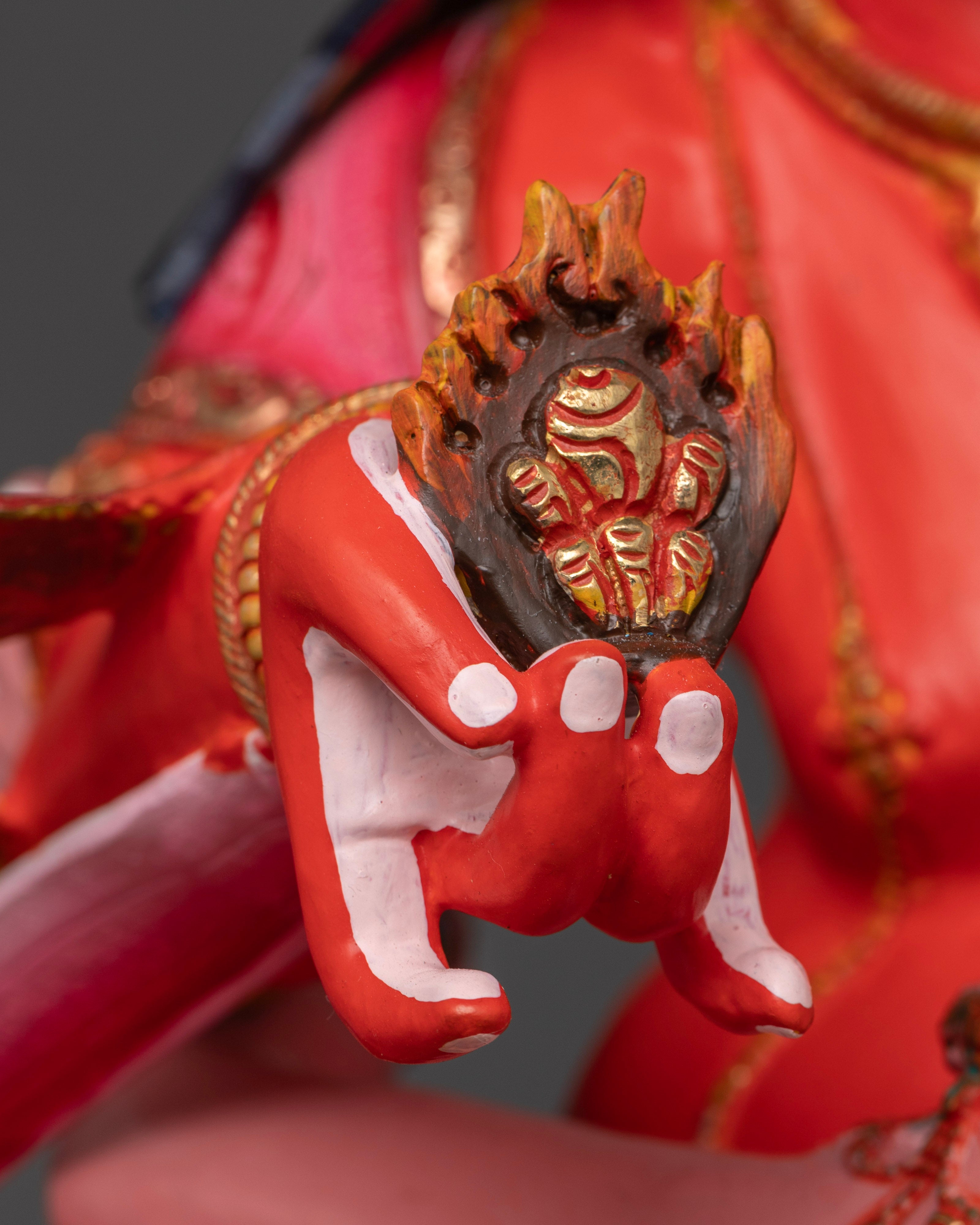Red Dzambhala Statues: Bring Prosperity to Your Space