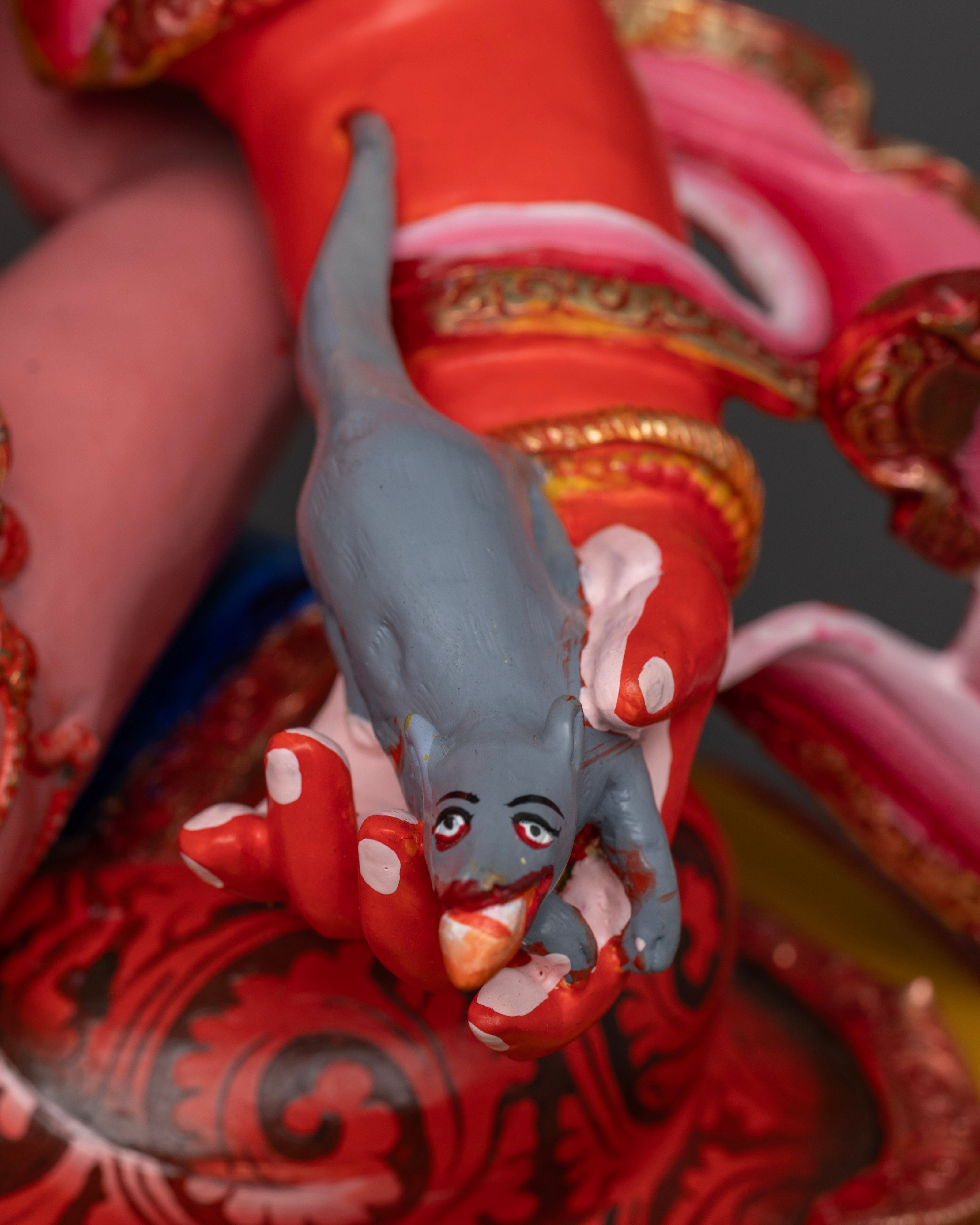 Red Dzambhala Statues: Bring Prosperity to Your Space