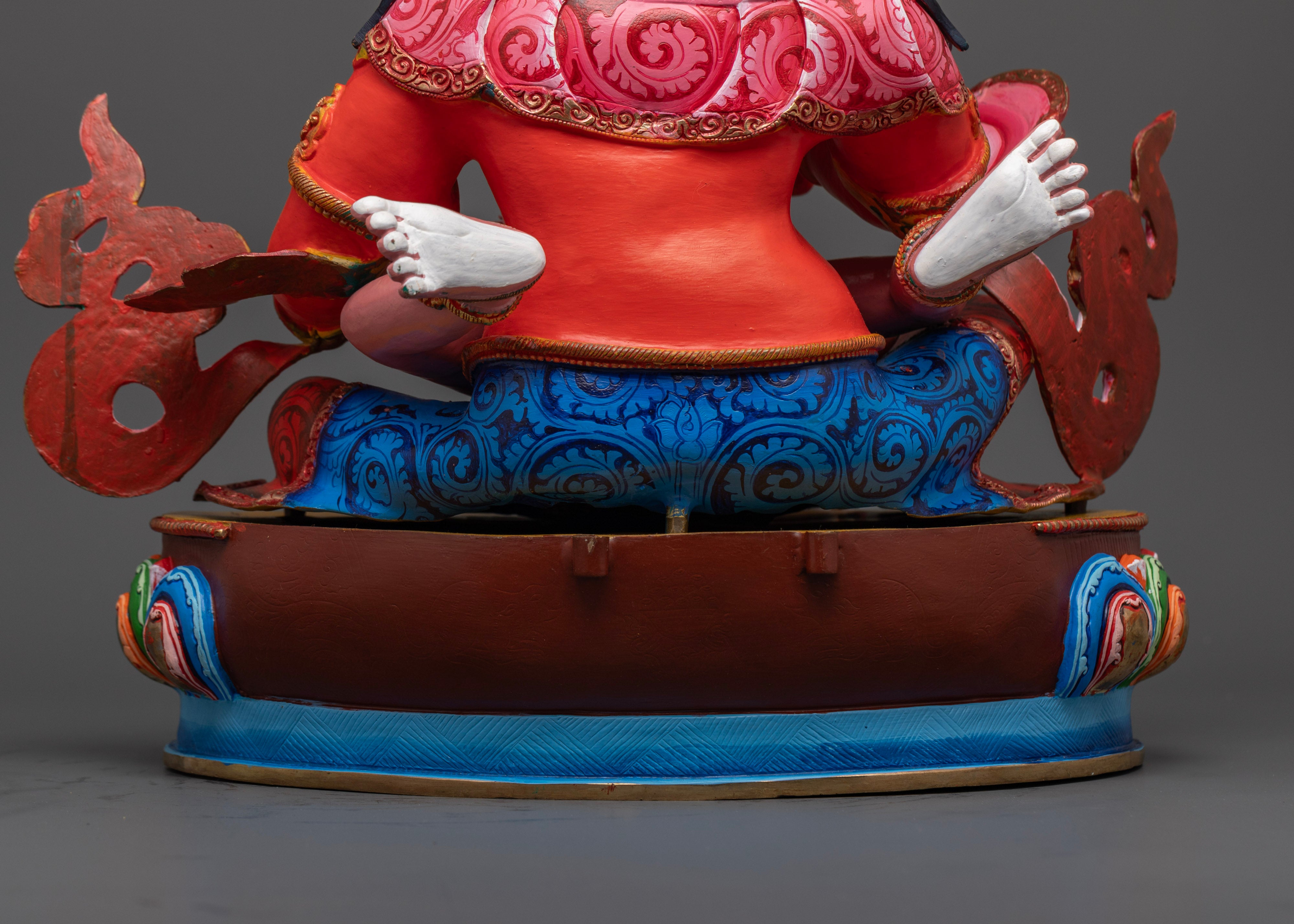 Red Dzambhala Statues: Bring Prosperity to Your Space