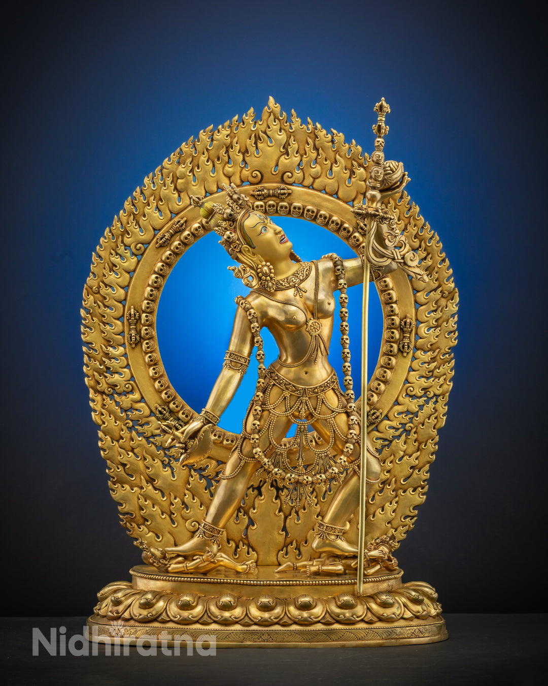 Dakini Statue Collection handcrafted Nepalese Buddhist statues of wrathful and peaceful Dakini goddesses for spiritual transformation meditation and divine feminine energy