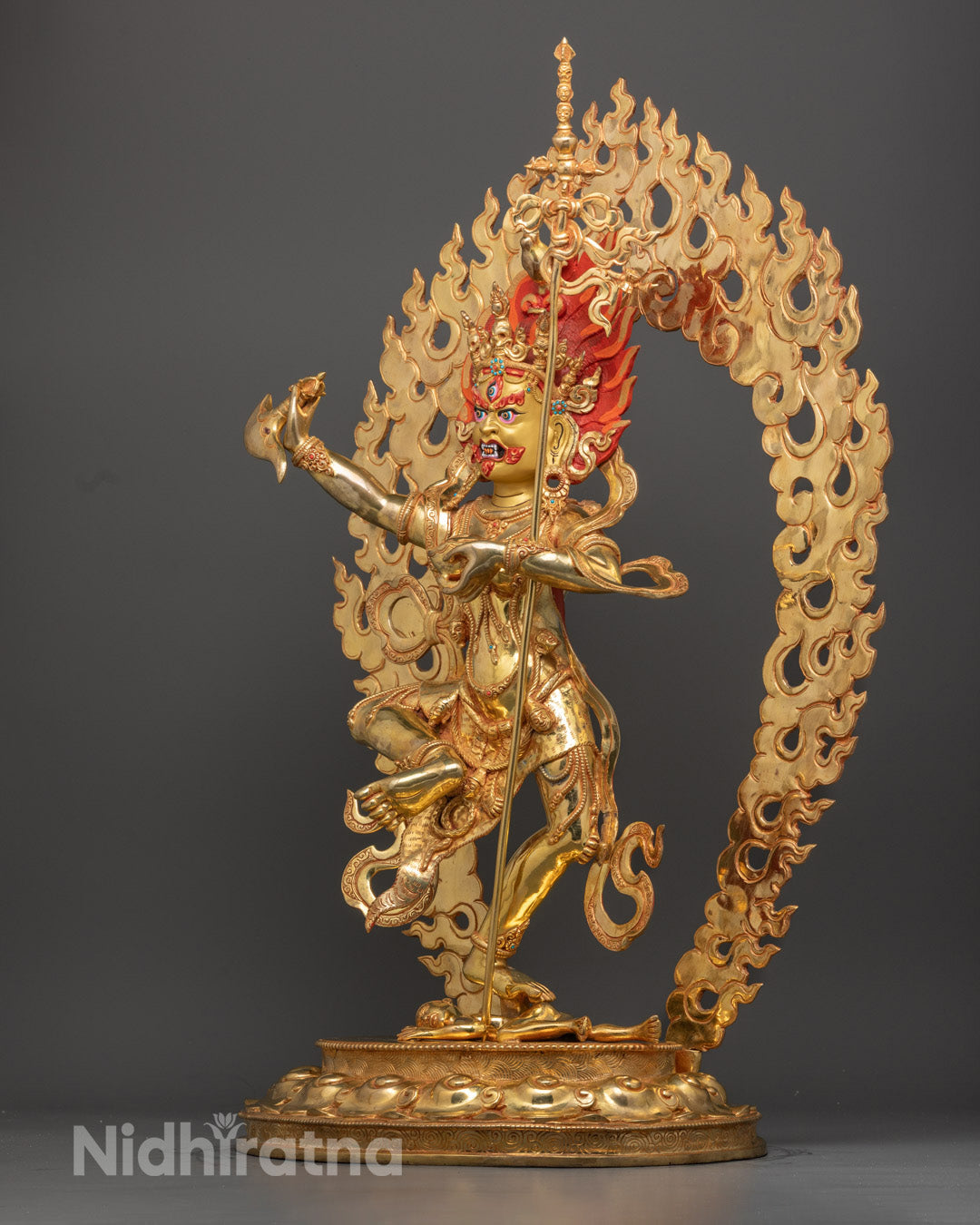 Tibetan Dorje Phagmo Statue | Sacred Sculpture