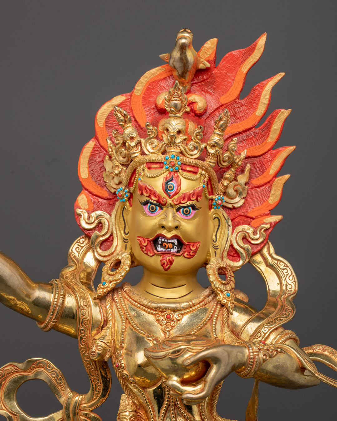 Tibetan Dorje Phagmo Statue | Sacred Sculpture