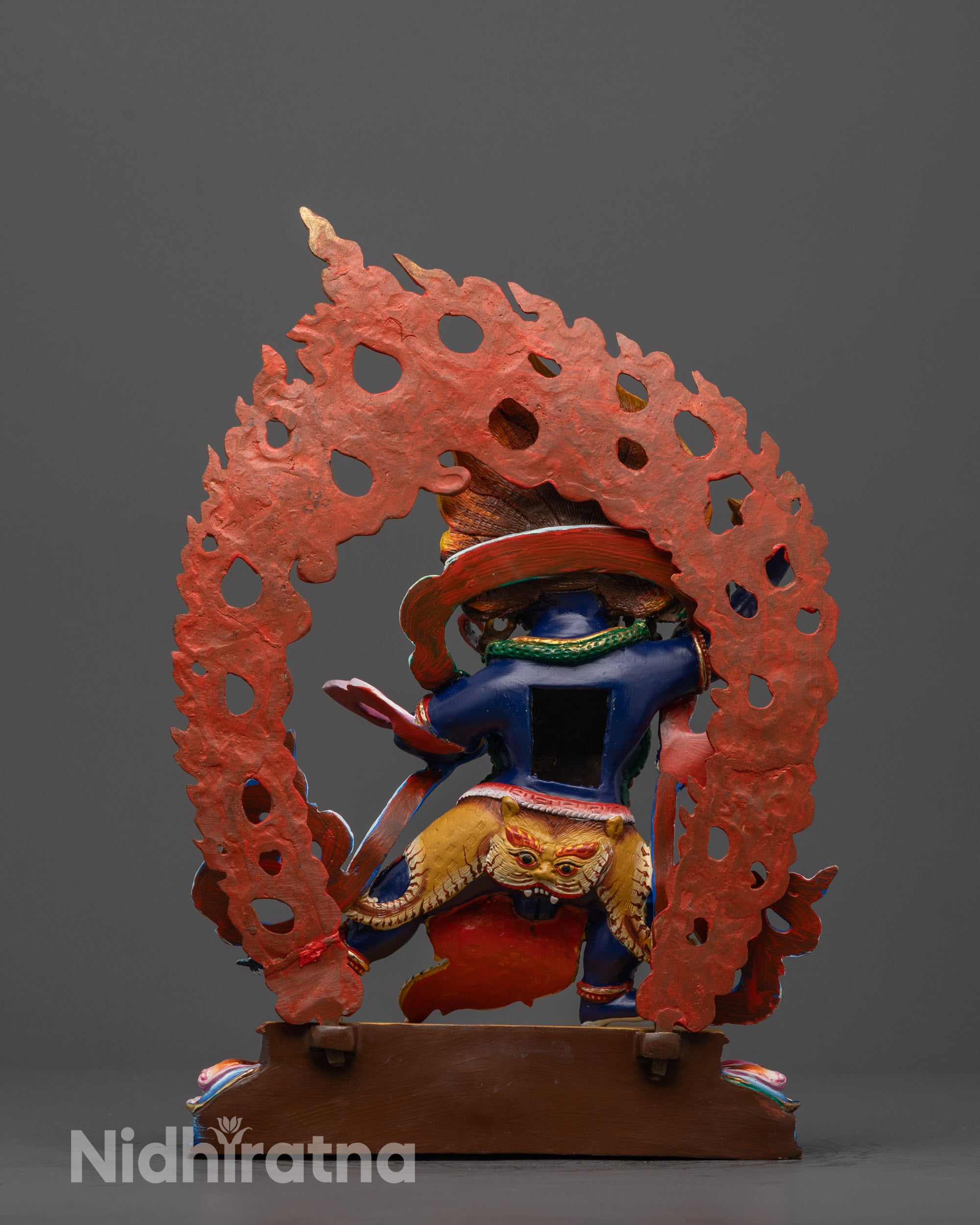 Nepalese Vajrapani Statue | Handcrafted Vajrayana Dharma Protector