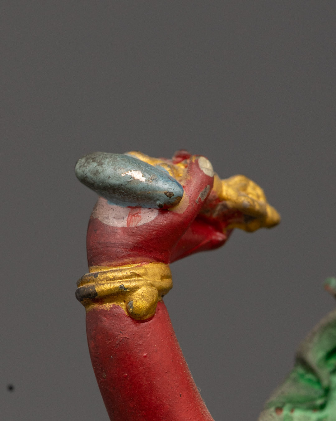 Machine-Made Colored Dorje Phagmo Statue