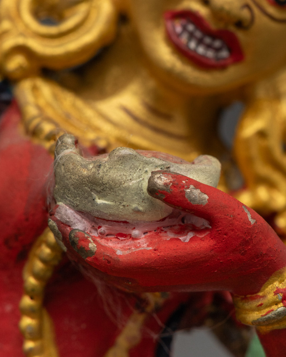 Machine-Made Colored Dorje Phagmo Statue