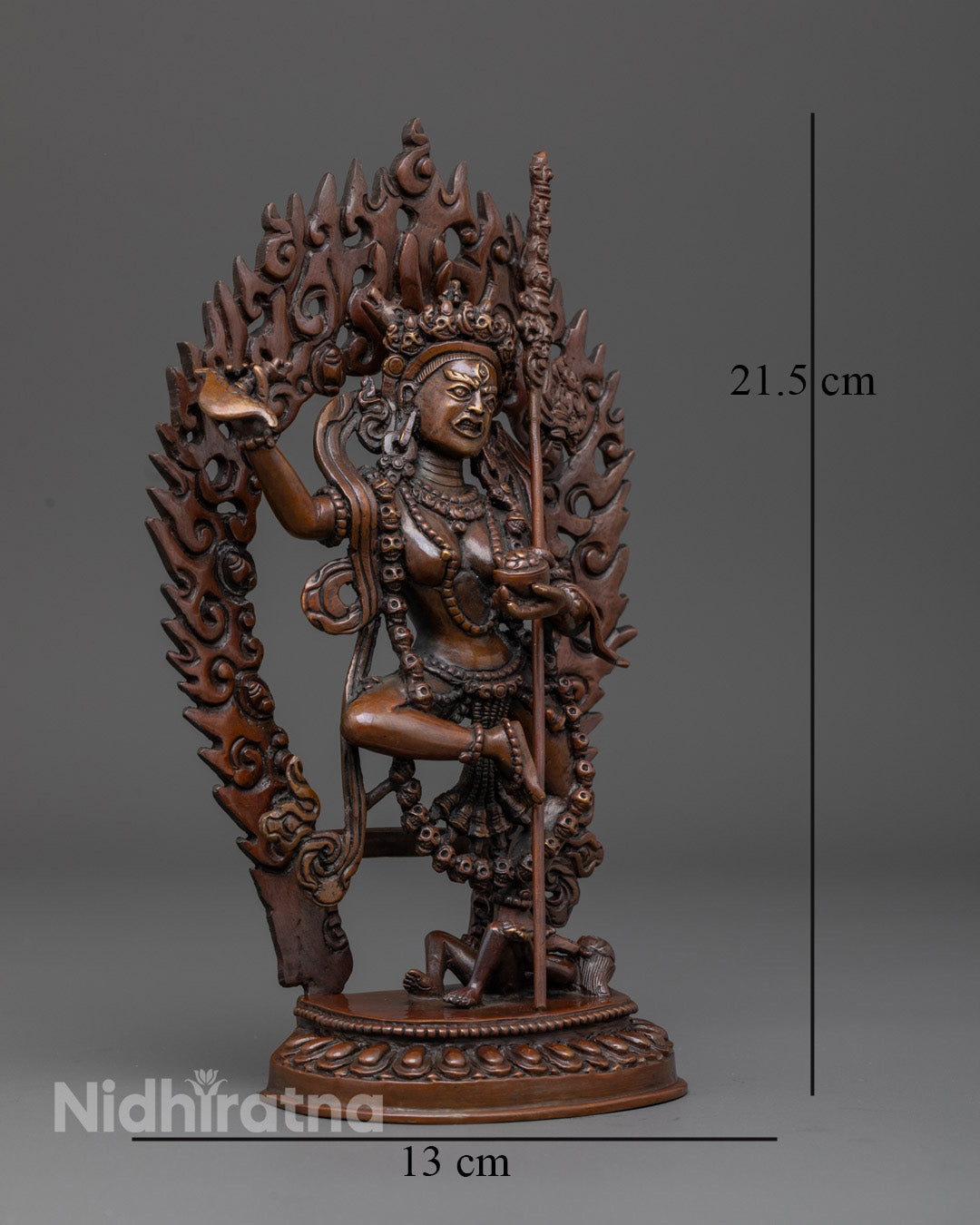 Oxidized Dorje Phagmo Statue | Wisdom Dakini