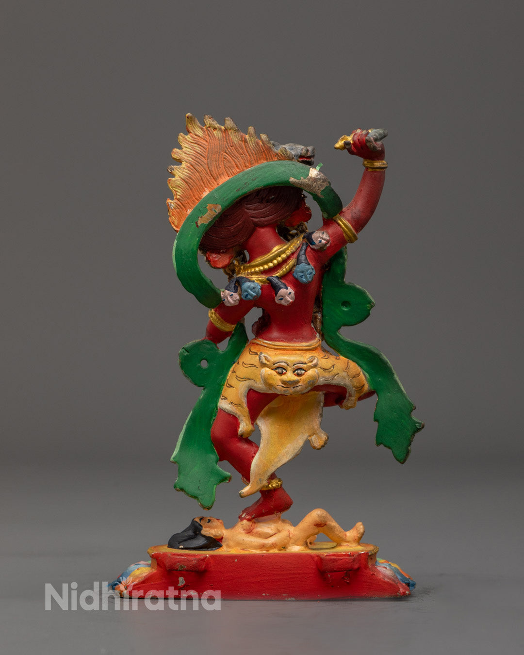 Machine-Made Colored Dorje Phagmo Statue