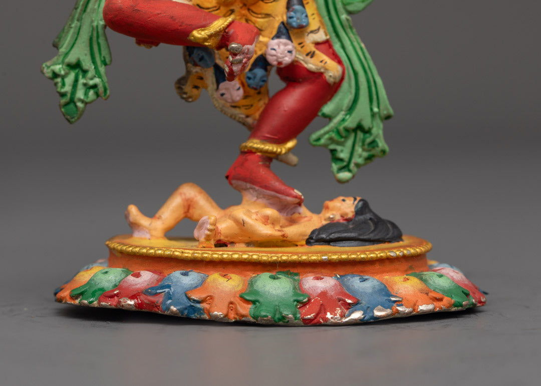 Machine-Made Colored Dorje Phagmo Statue