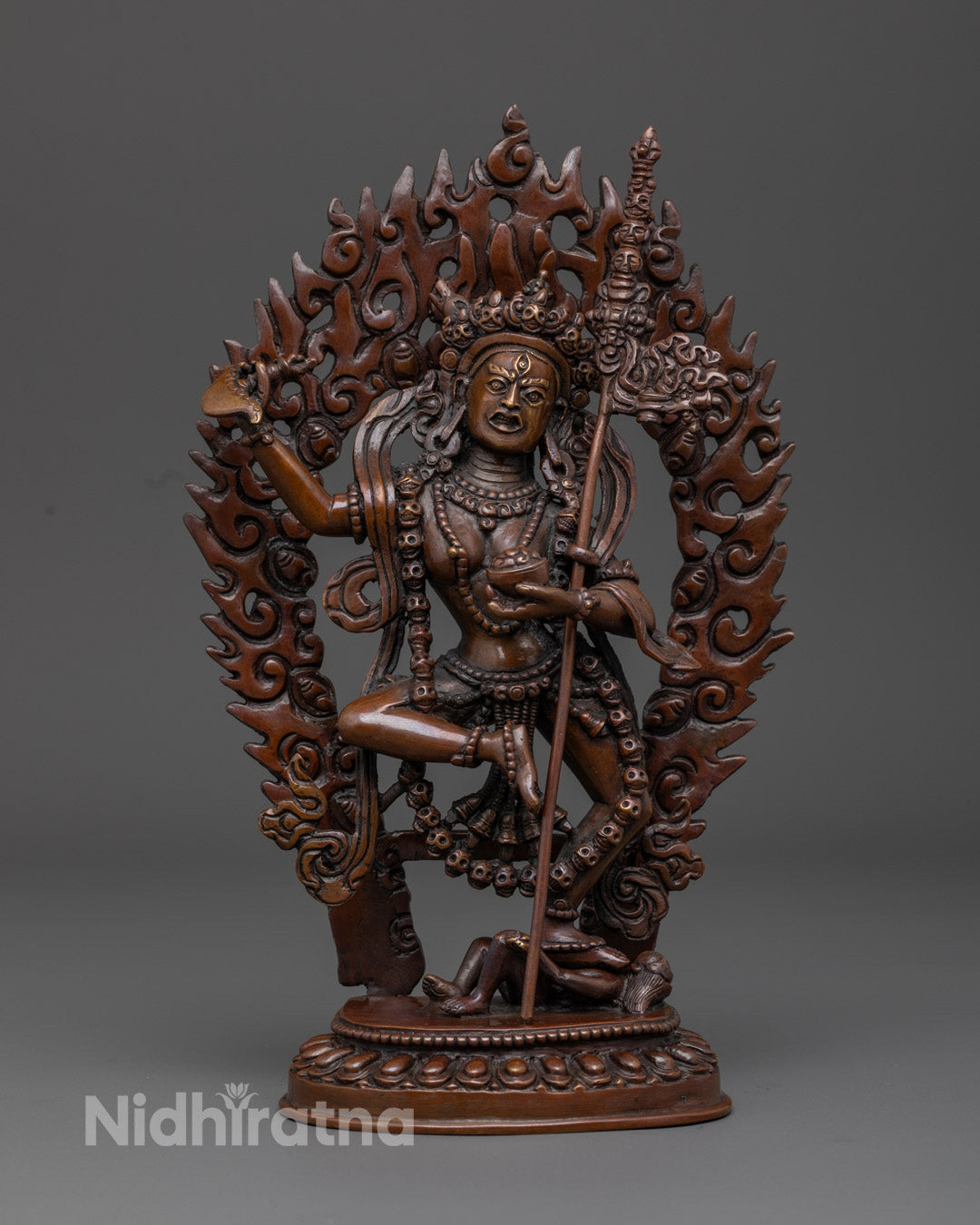 Oxidized Dorje Phagmo Statue | Wisdom Dakini