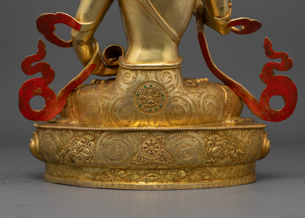 Meditation Deity Dorje Sempa Statue | Sacred Buddhist Shrine Decor