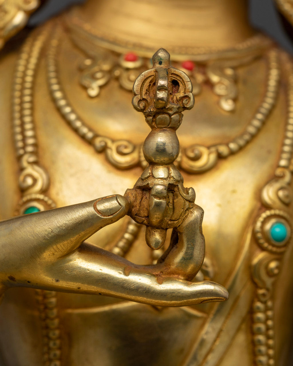 Meditation Deity Dorje Sempa Statue | Sacred Buddhist Shrine Decor