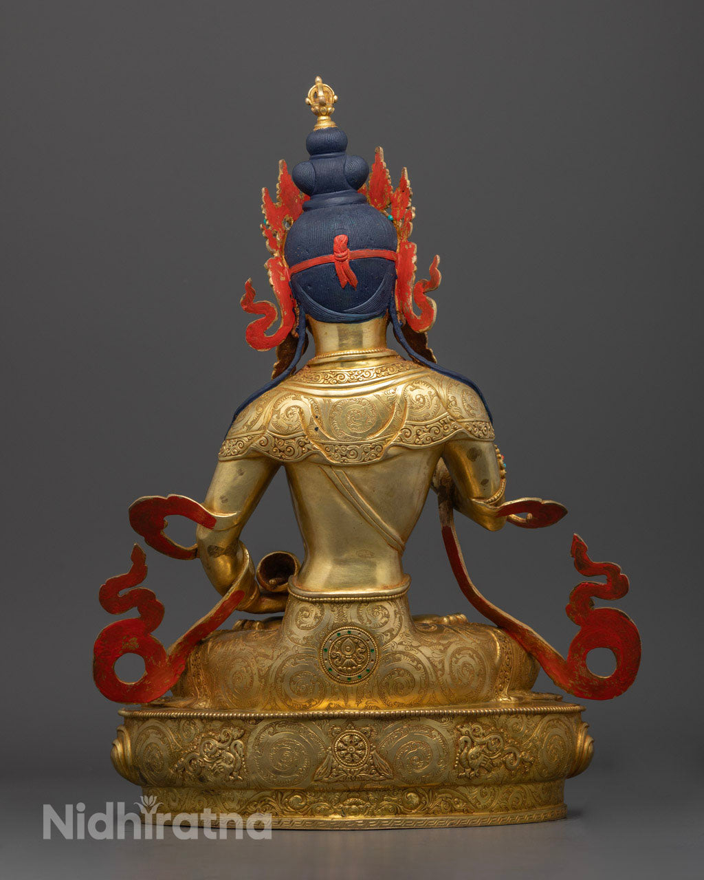 Meditation Deity Dorje Sempa Statue | Sacred Buddhist Shrine Decor