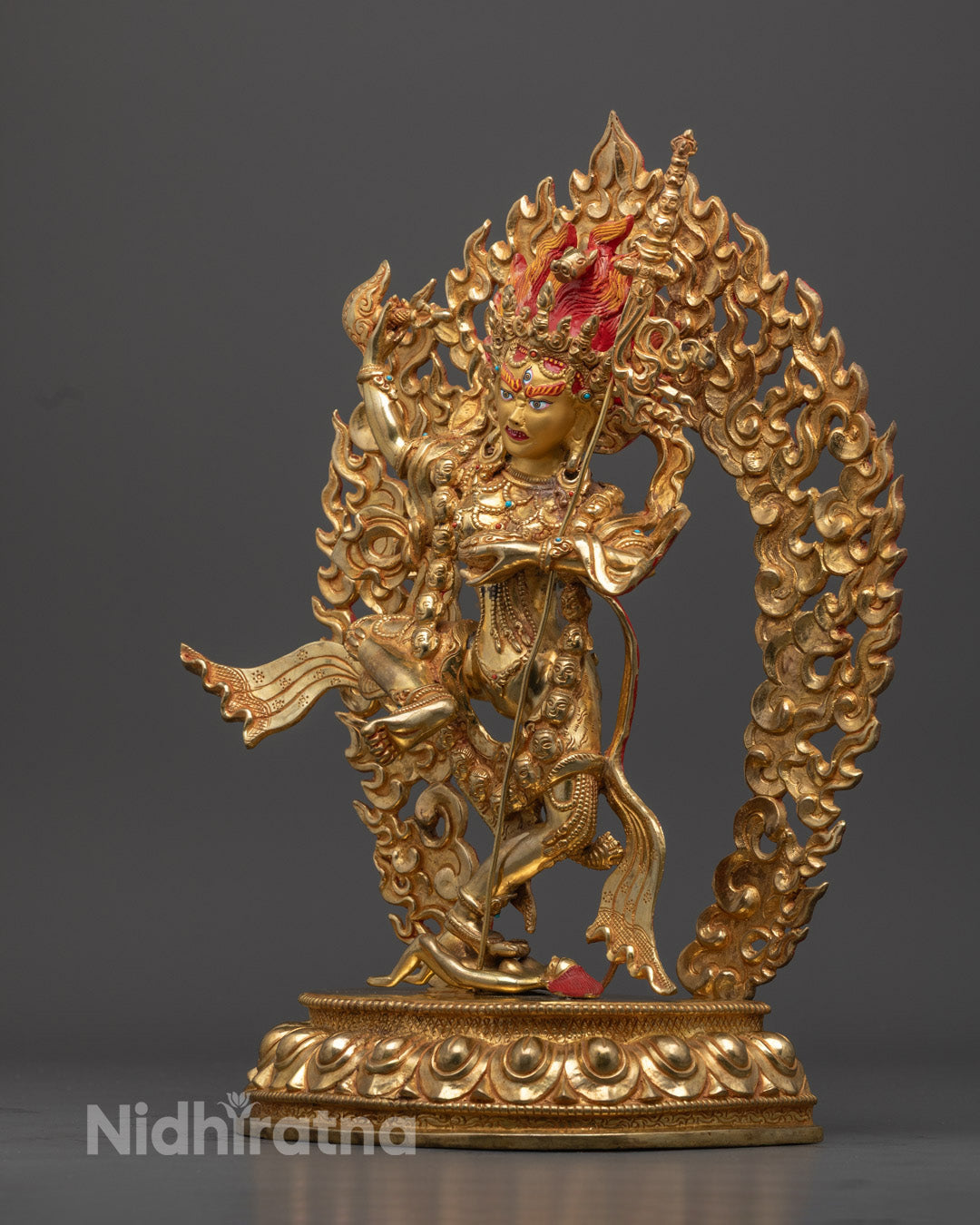 Sacred Dorje Phagmo Statue | Traditional Craftsmanship