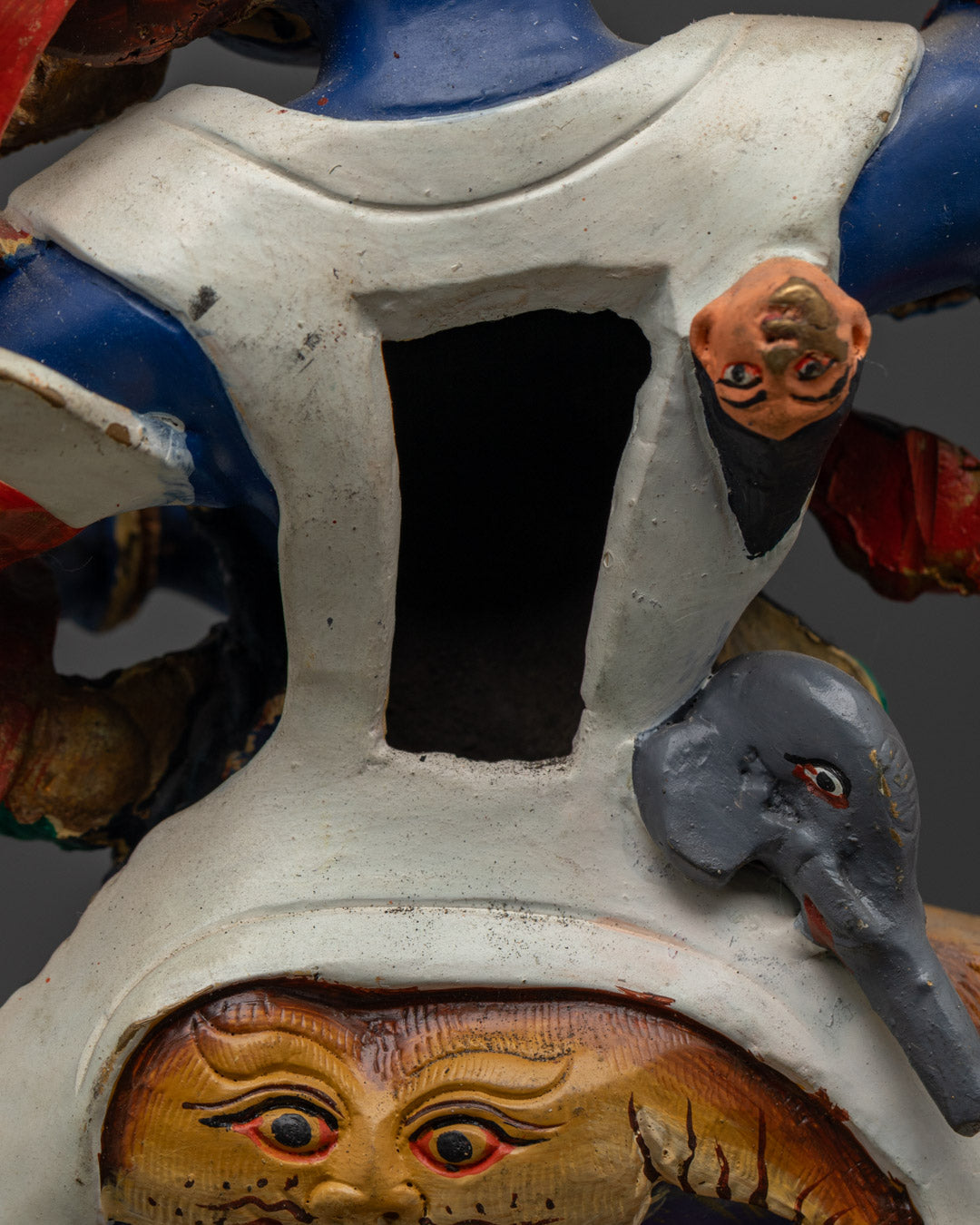 Wrathful Troma Nagmo Statue | Vibrant Dakini for Vajrayana Practice