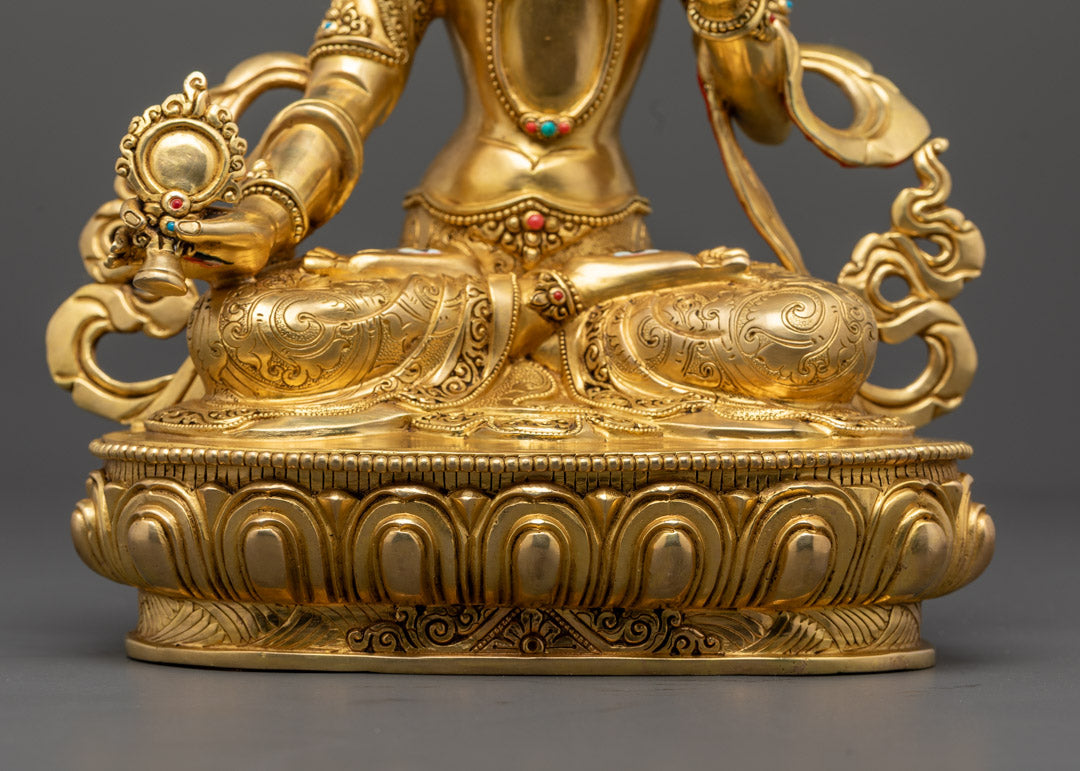 Handcrafted Dukar Sitatapatra Statue | The Goddess of Purity