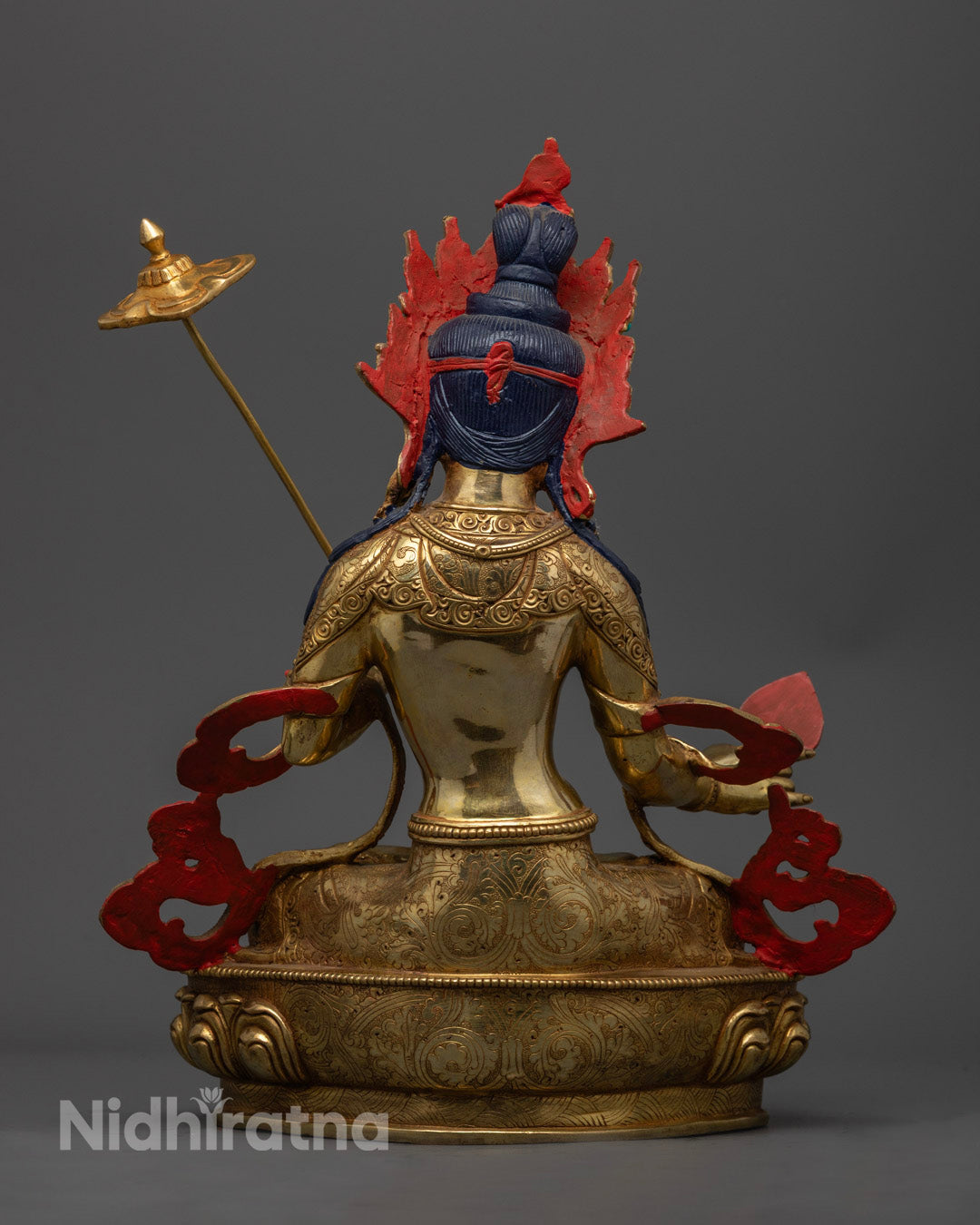 Traditional Dukar Statue | Tibetan Artwork for Home Decor