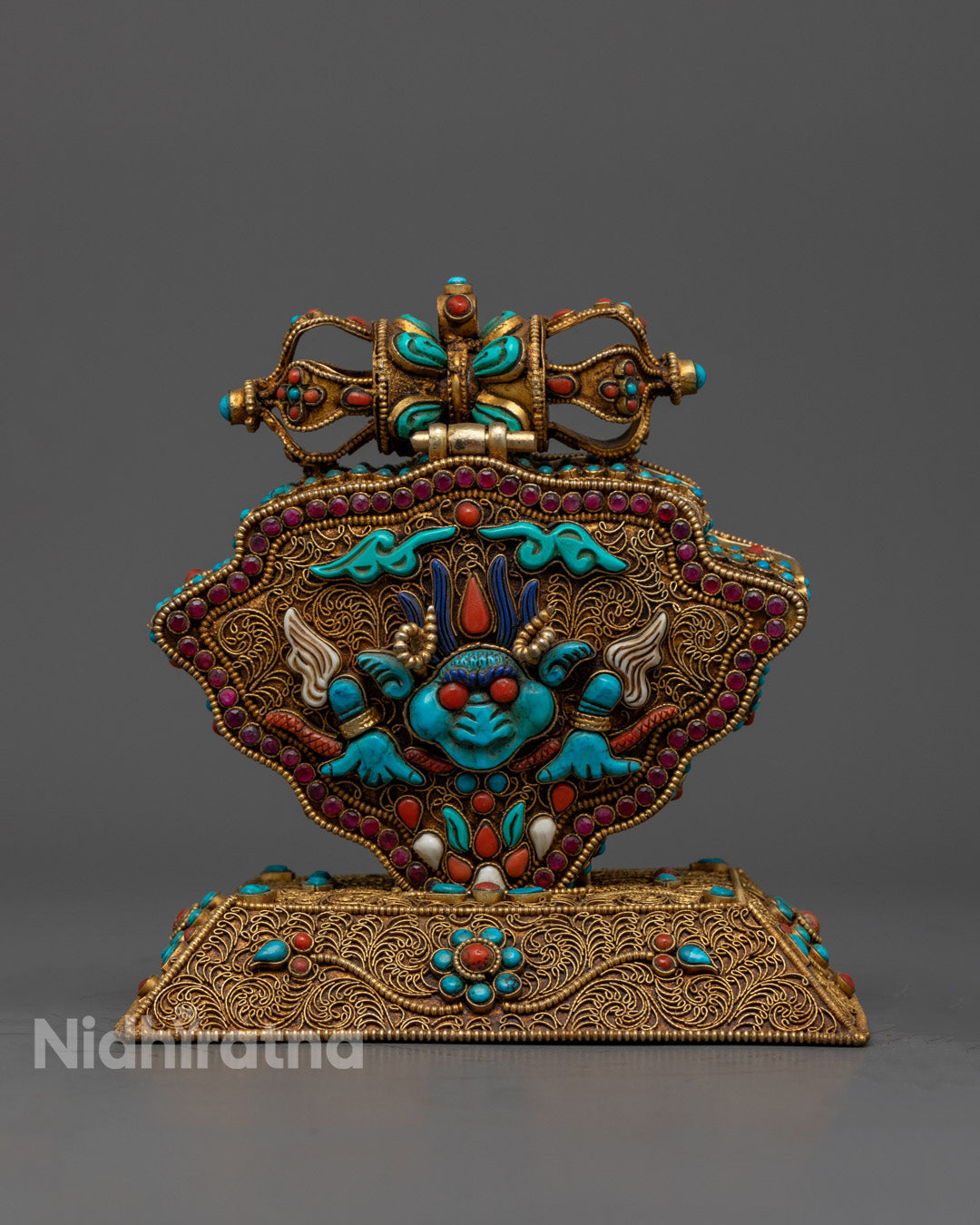 Sacred Ghau Box with Chenrezig