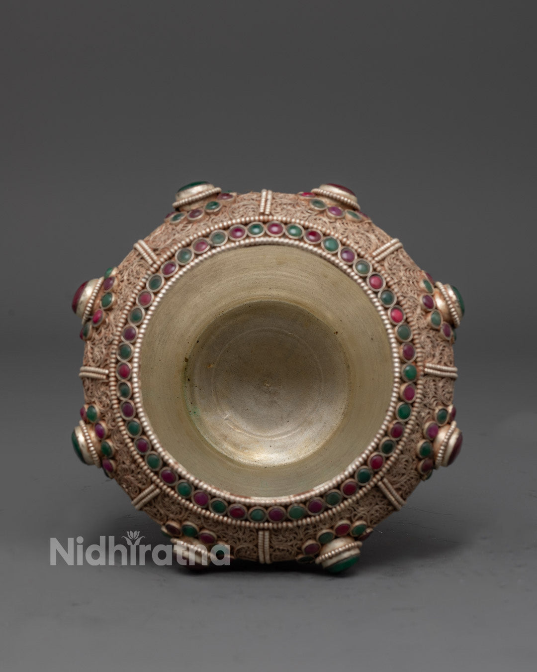 Ritual Offering Pot for Buddhist Altar | Ceremonial Home Items