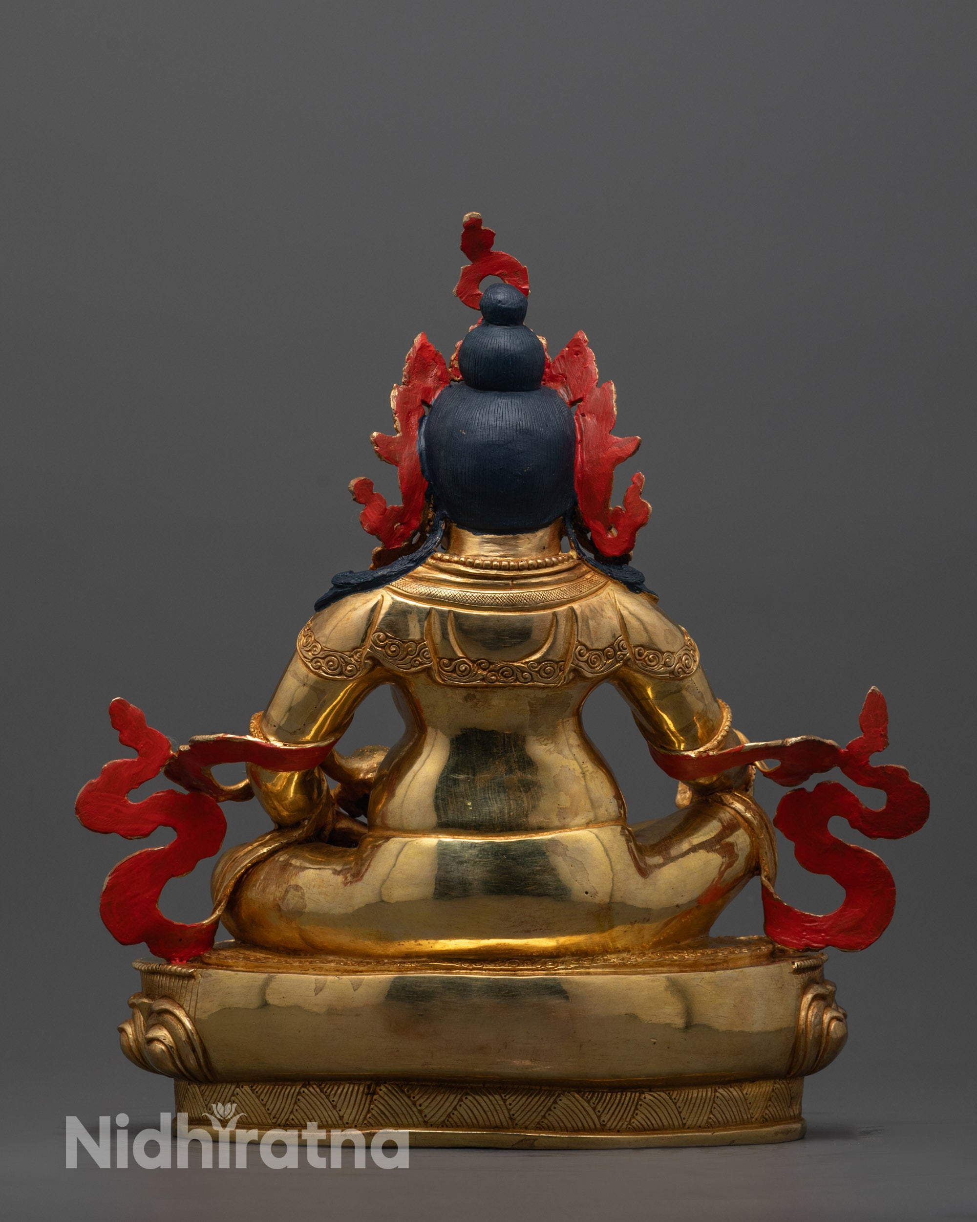 Dzambhala Statue | Prosperity God Hand-Carved in Nepal