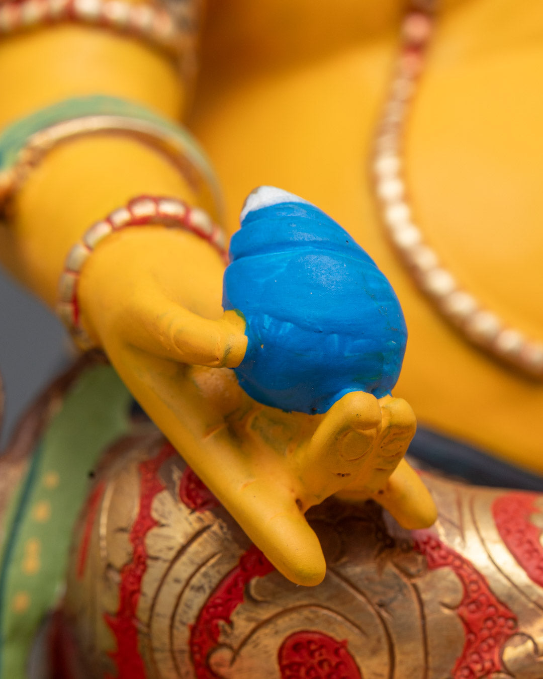 Handcrafted Dzambhala Statue | Deity Of Wealth