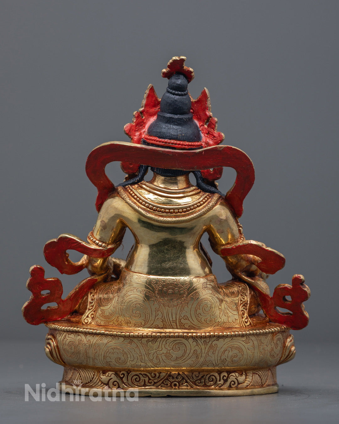 Nepalese Dzambhala Statue | God of Wealth in Buddhism