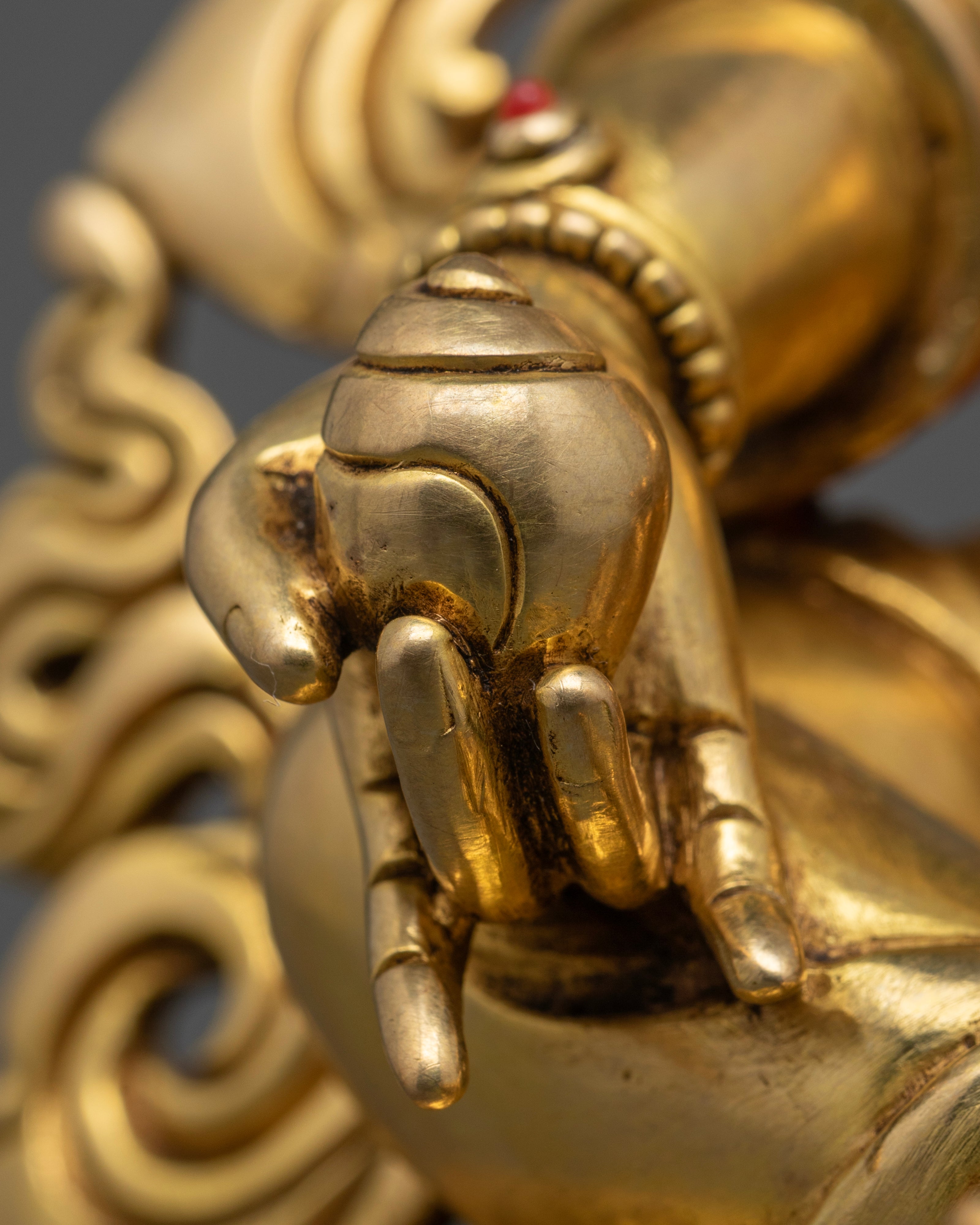 Tibetan Dzambhala Statue for Wealth & Protection