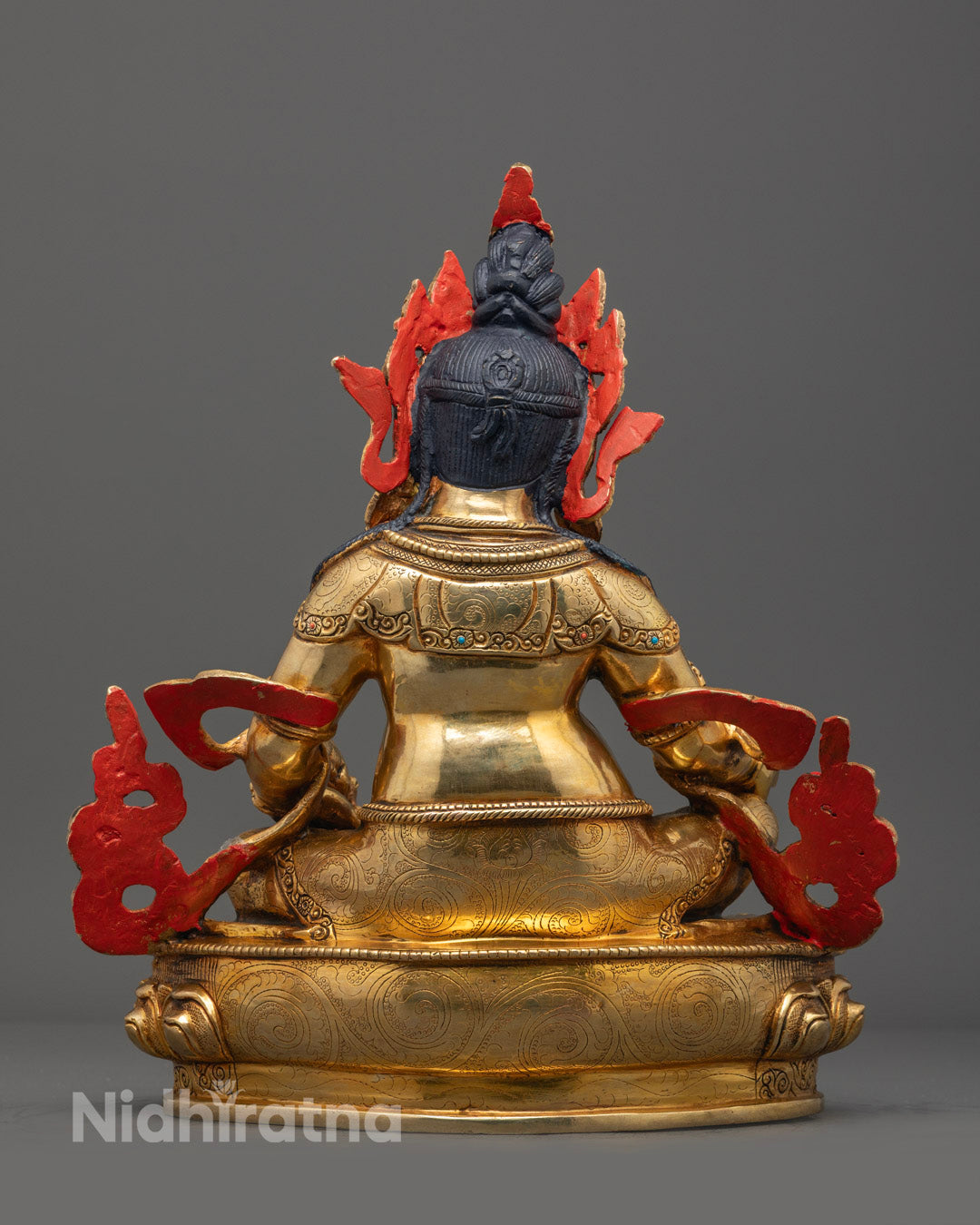 Tibetan Dzambala Statue | Handmade Buddhist Wealth God